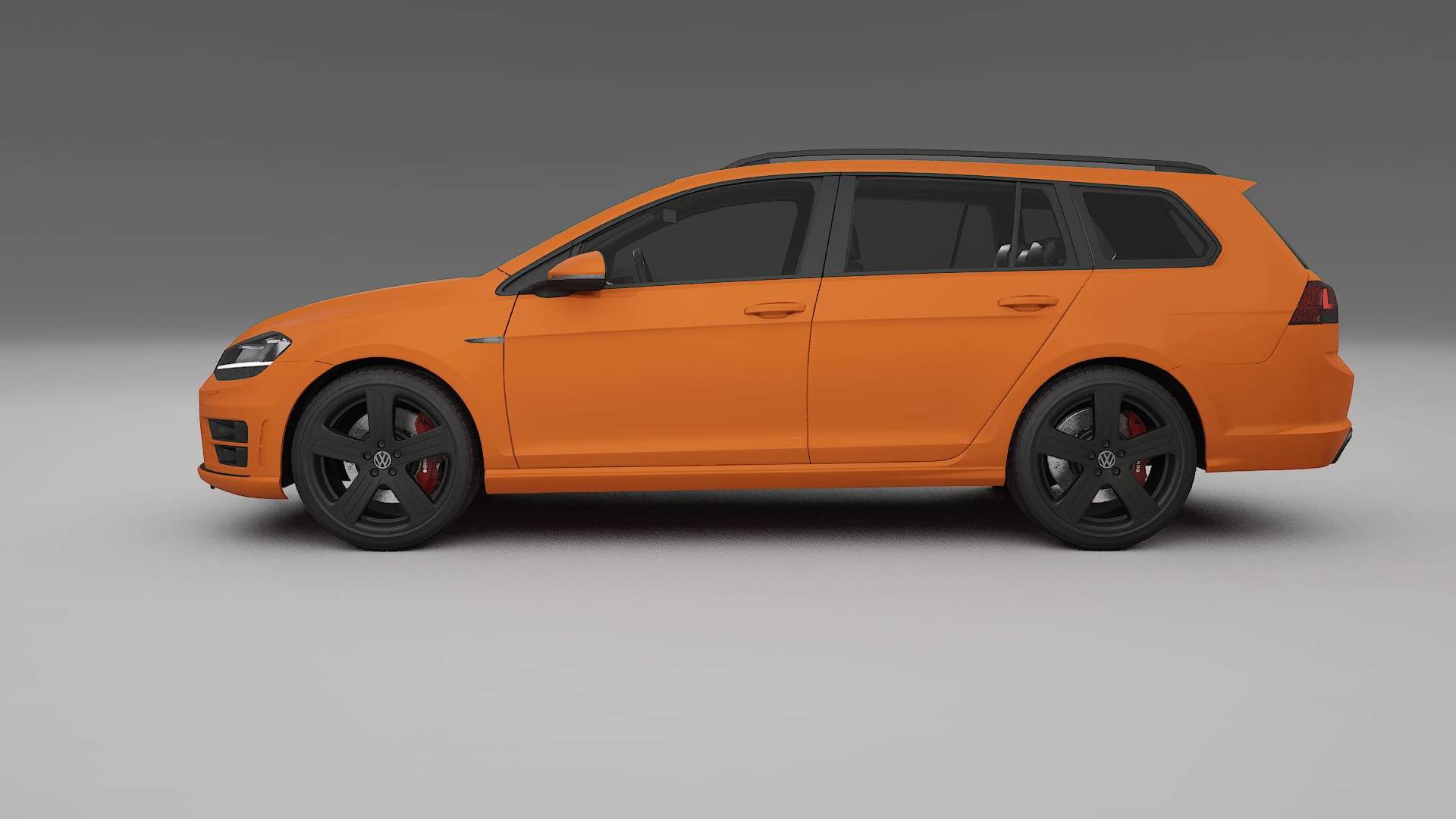 VW Golf Variant Mk7 TPU Lackskyddsfilm | ROCKET Färgskiftande PPF – Komplett Förskuret Kit