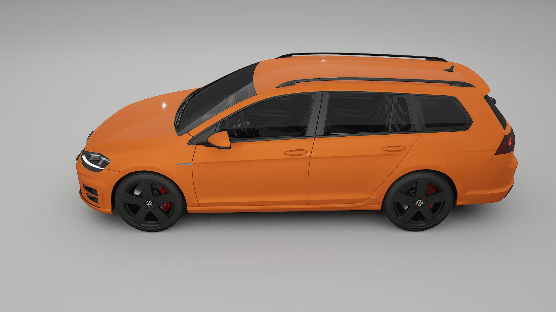 VW Golf Variant Mk7 TPU Lackskyddsfilm | ROCKET Färgskiftande PPF – Komplett Förskuret Kit