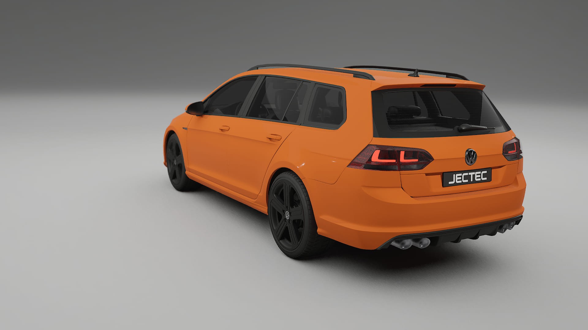 VW Golf Variant Mk7 TPU Lackskyddsfilm | ROCKET Färgskiftande PPF – Komplett Förskuret Kit