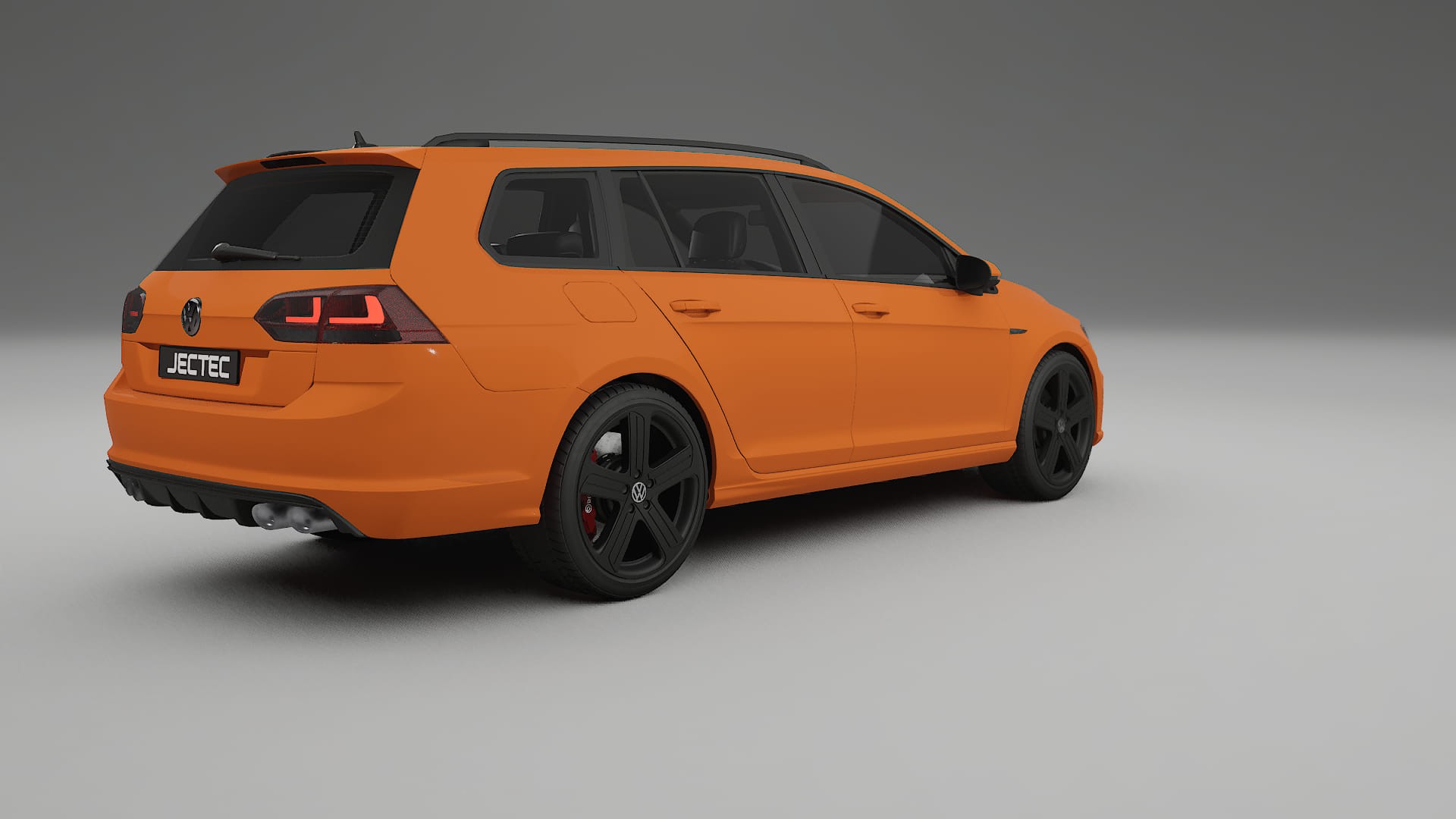 VW Golf Variant Mk7 TPU Lackskyddsfilm | ROCKET Färgskiftande PPF – Komplett Förskuret Kit