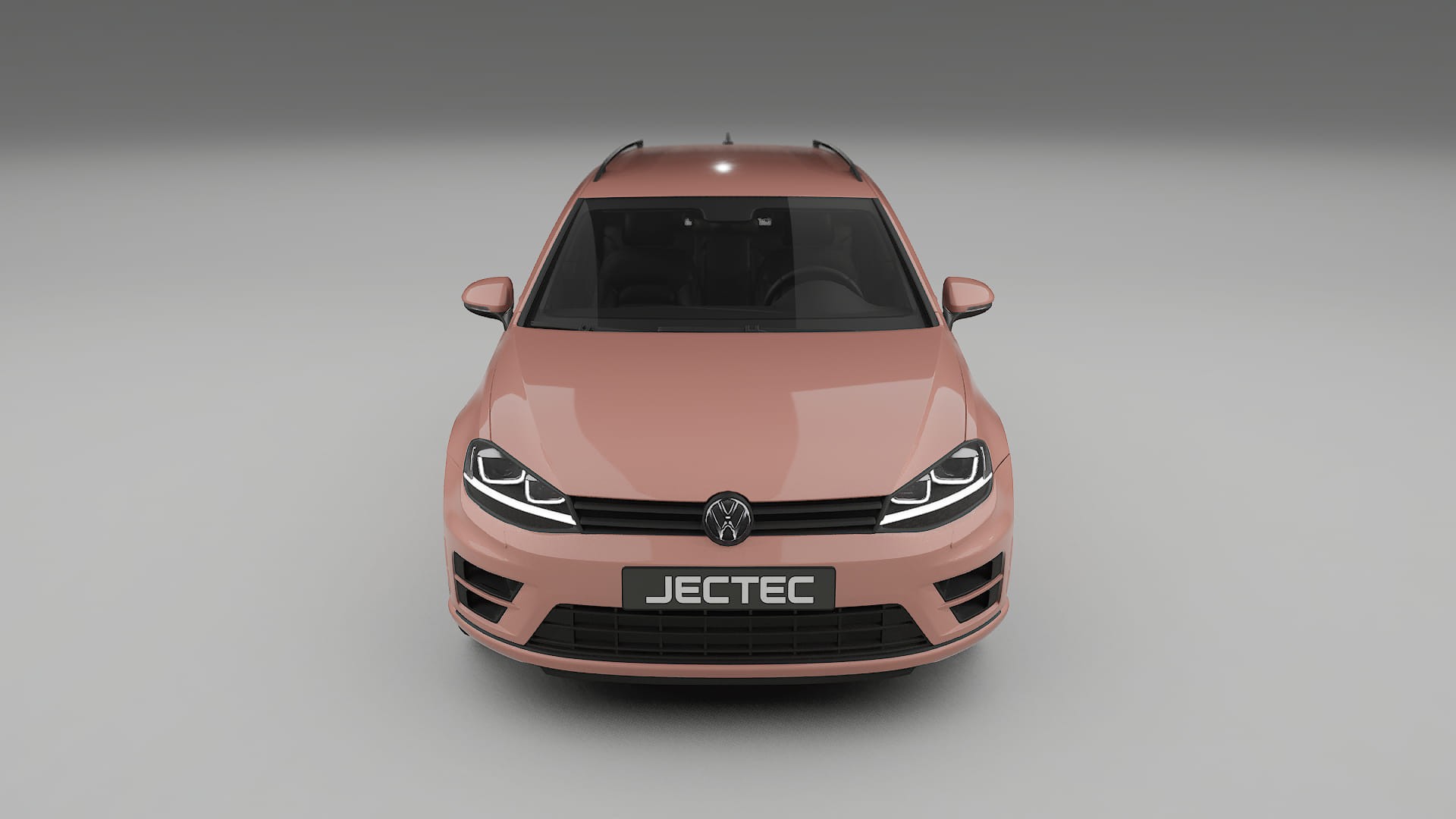 VW Golf Variant Mk7 TPU Lackskyddsfilm | BLUSH Färgskiftande PPF – Komplett Förskuret Kit
