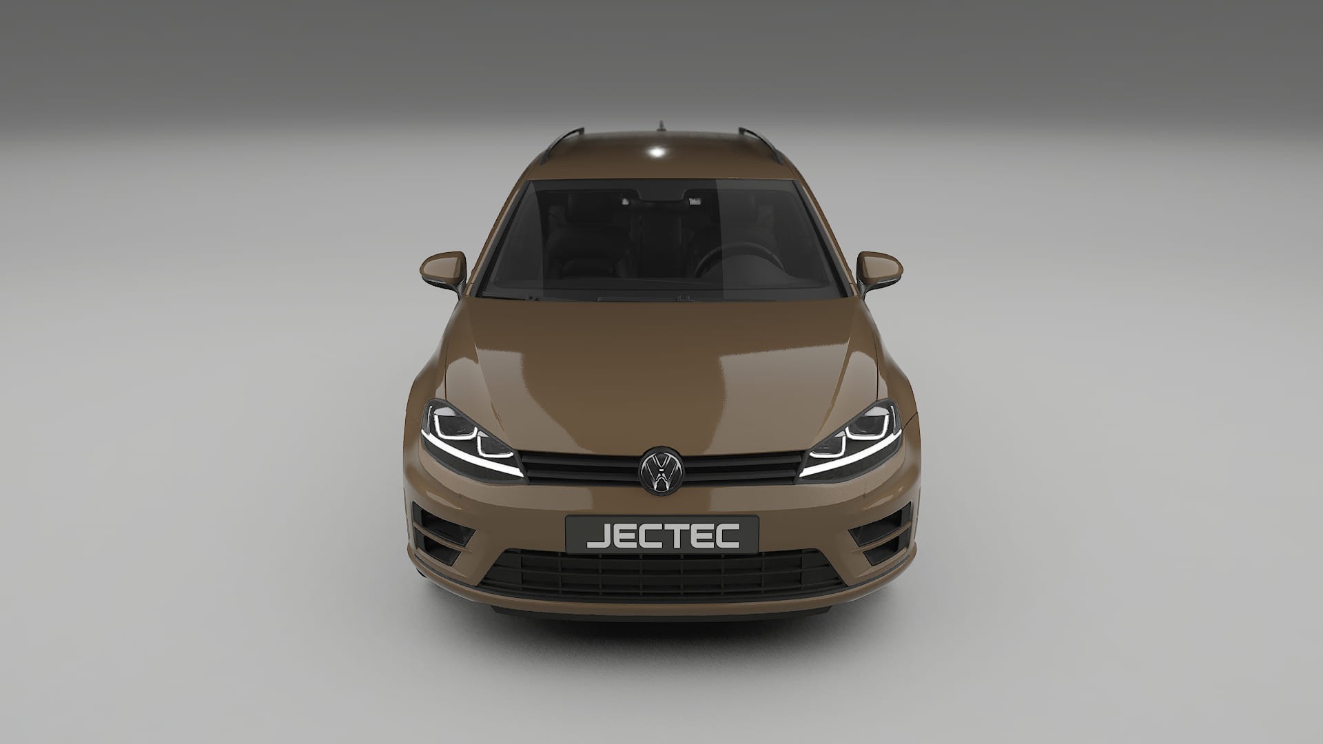 VW Golf Variant Mk7 TPU Lackskyddsfilm | SAHARA Färgskiftande PPF – Komplett Förskuret Kit