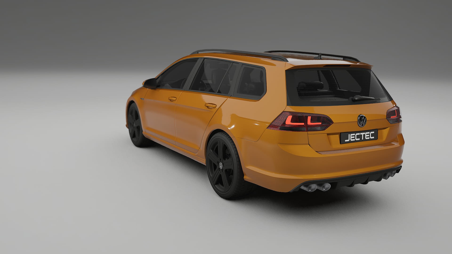VW Golf Variant Mk7 TPU Lackskyddsfilm | DAISY Färgskiftande PPF – Komplett Förskuret Kit