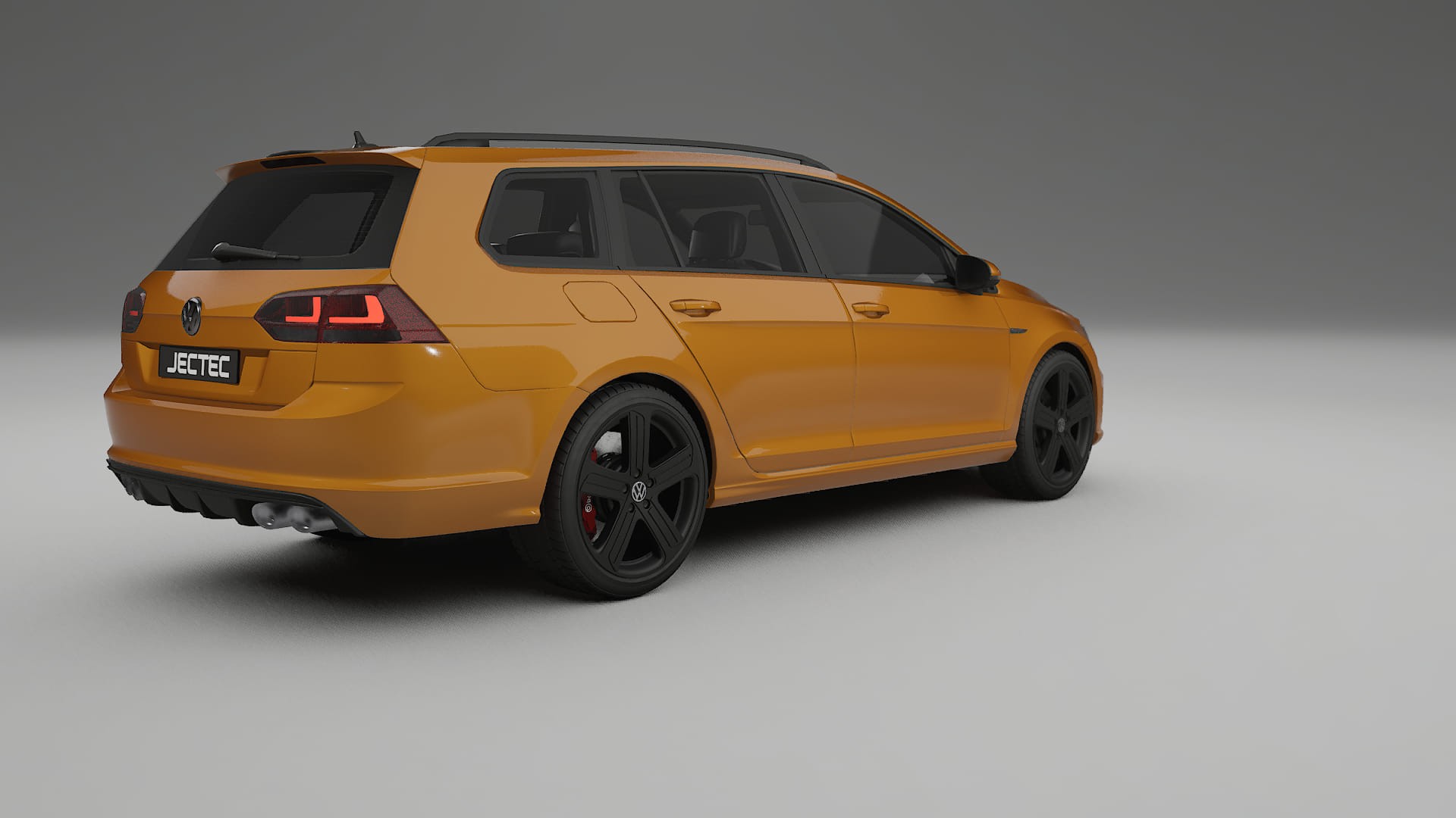 VW Golf Variant Mk7 TPU Lackskyddsfilm | DAISY Färgskiftande PPF – Komplett Förskuret Kit