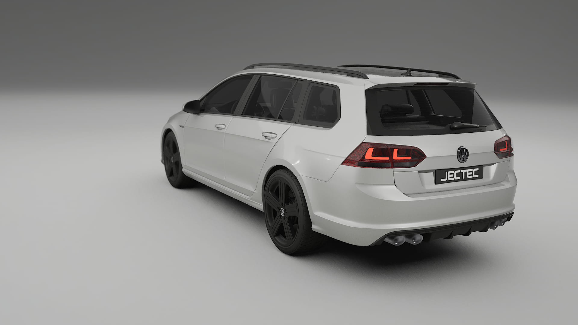 VW Golf Variant Mk7 TPU Lackskyddsfilm | PEARL Färgskiftande PPF – Komplett Förskuret Kit