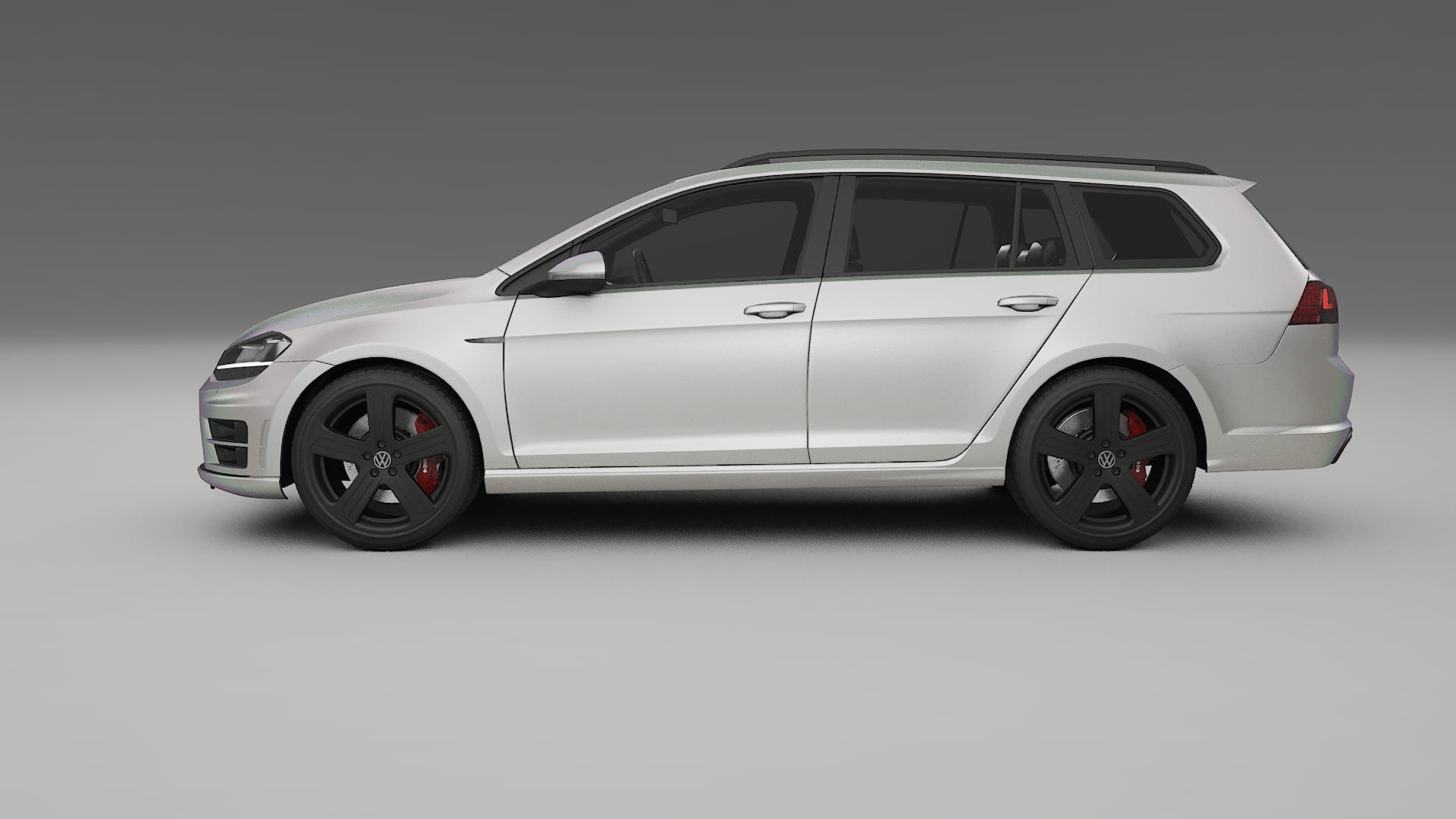 VW Golf Variant Mk7 TPU Lackskyddsfilm | NEBULA Färgskiftande PPF – Komplett Förskuret Kit