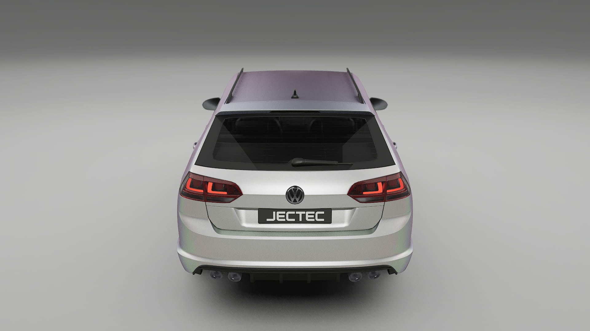 VW Golf Variant Mk7 TPU Lackskyddsfilm | NEBULA Färgskiftande PPF – Komplett Förskuret Kit