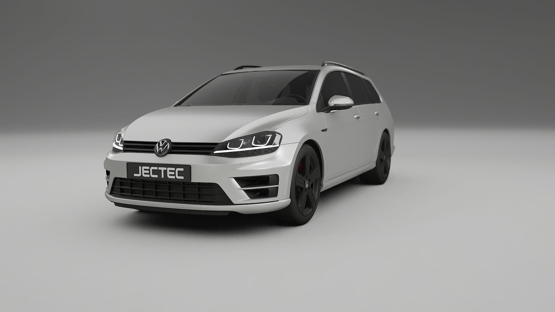 VW Golf Variant Mk7 TPU Lackskyddsfilm | OPAL Färgskiftande PPF – Komplett Förskuret Kit