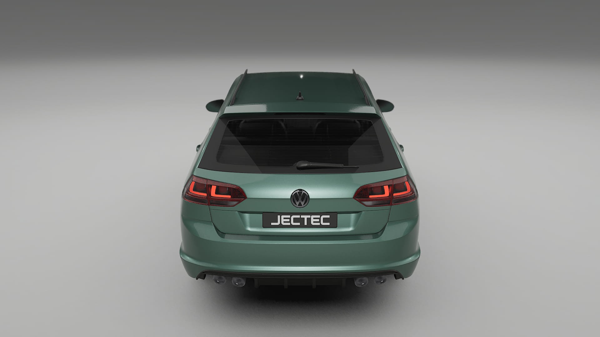 VW Golf Variant Mk7 TPU Lackskyddsfilm | EVERGREEN Färgskiftande PPF – Komplett Förskuret Kit