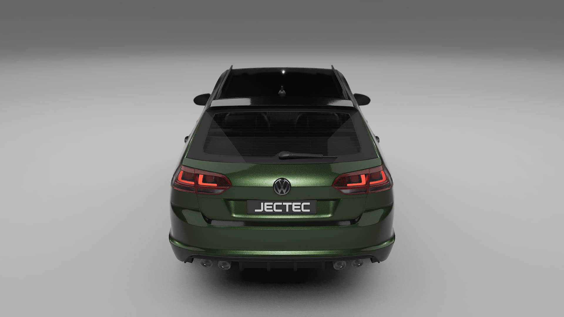 VW Golf Variant Mk7 TPU Lackskyddsfilm | LAGOON Färgskiftande PPF – Komplett Förskuret Kit