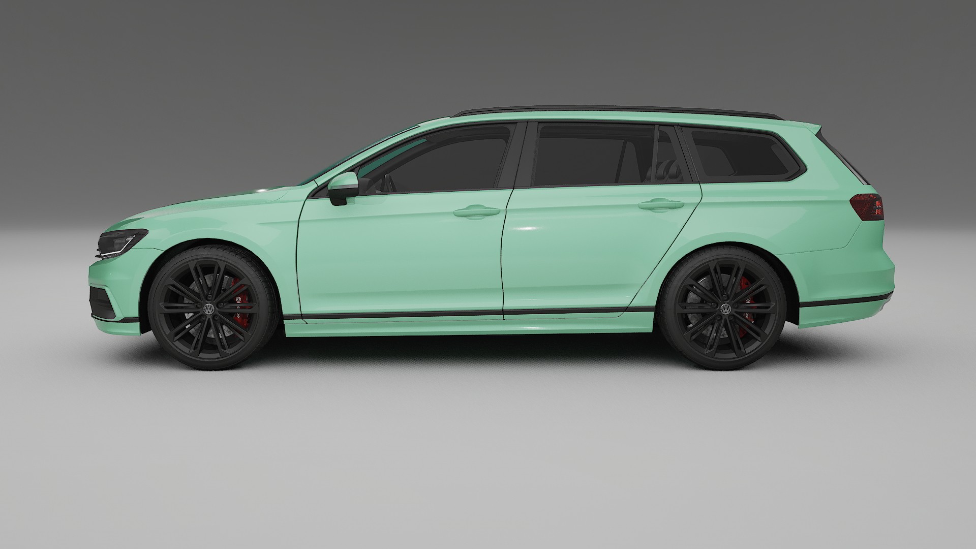 VW Passat Variant R B8 TPU Lackskyddsfilm | DUSTY Färgskiftande PPF – Komplett Förskuret Kit