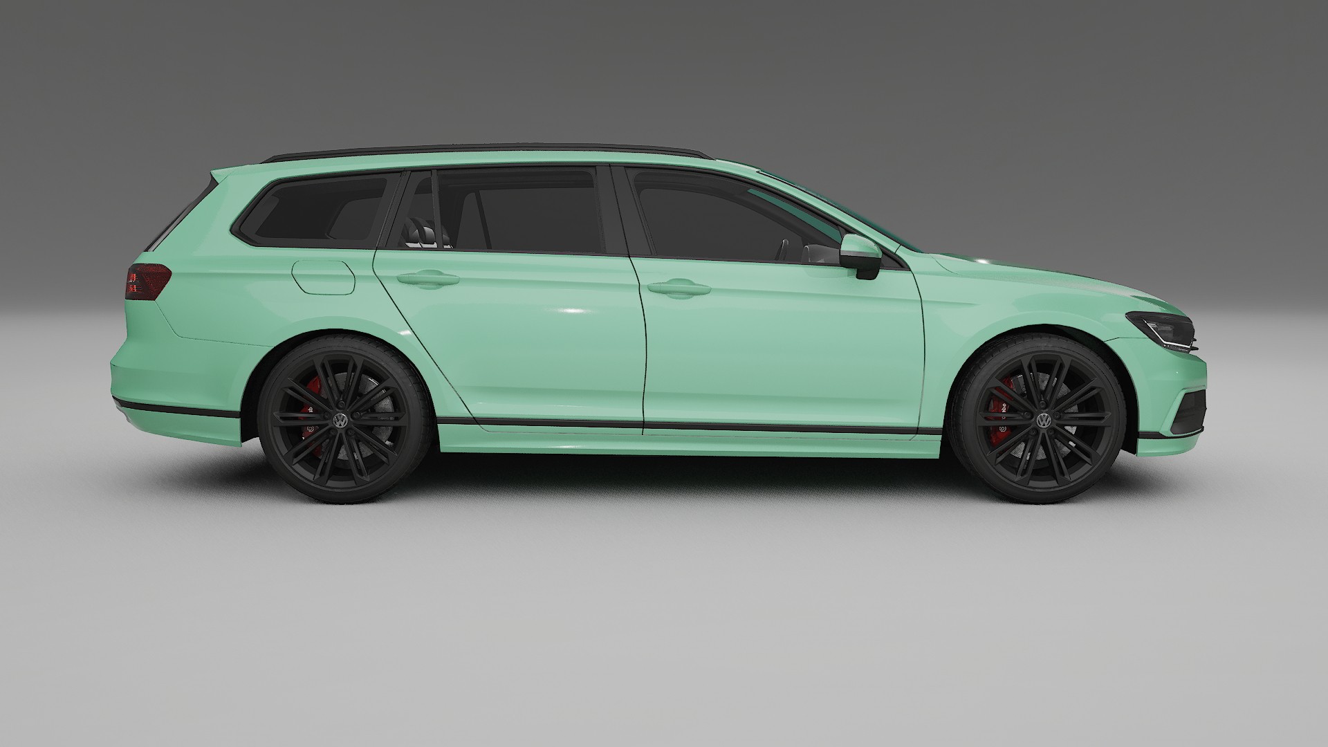 VW Passat Variant R B8 TPU Lackskyddsfilm | DUSTY Färgskiftande PPF – Komplett Förskuret Kit