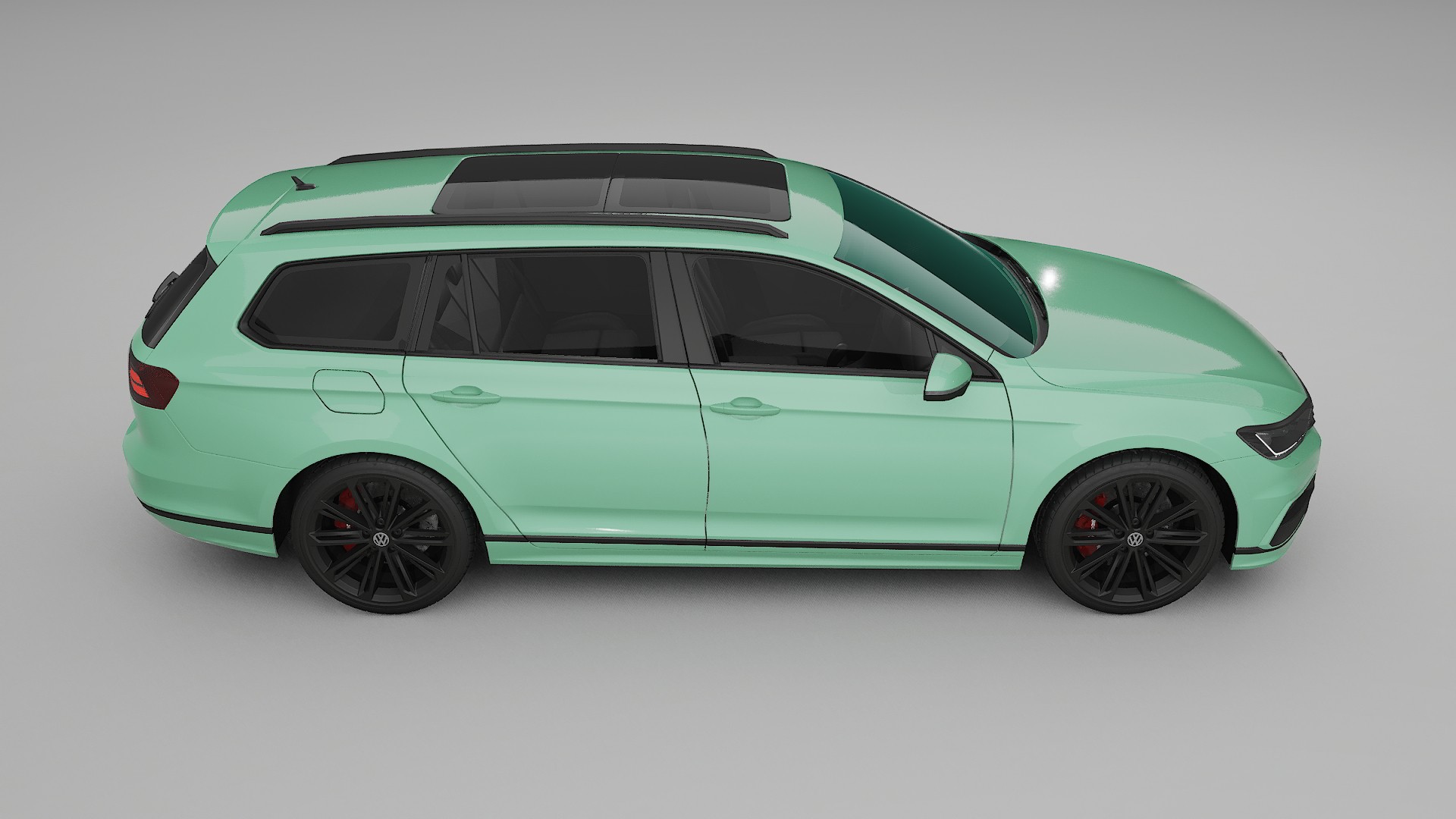 VW Passat Variant R B8 TPU Lackskyddsfilm | DUSTY Färgskiftande PPF – Komplett Förskuret Kit