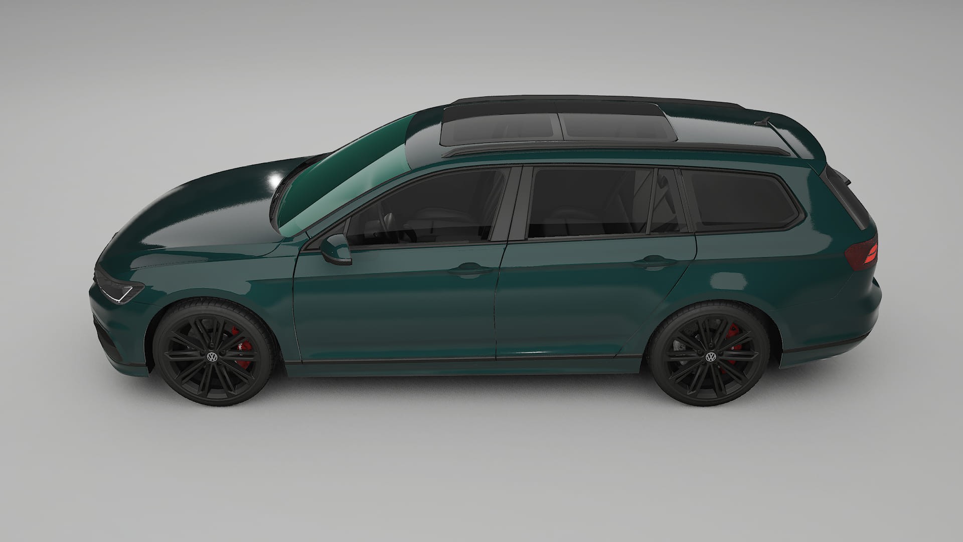 VW Passat Variant R B8 TPU Lackskyddsfilm | INFERNO Färgskiftande PPF – Komplett Förskuret Kit