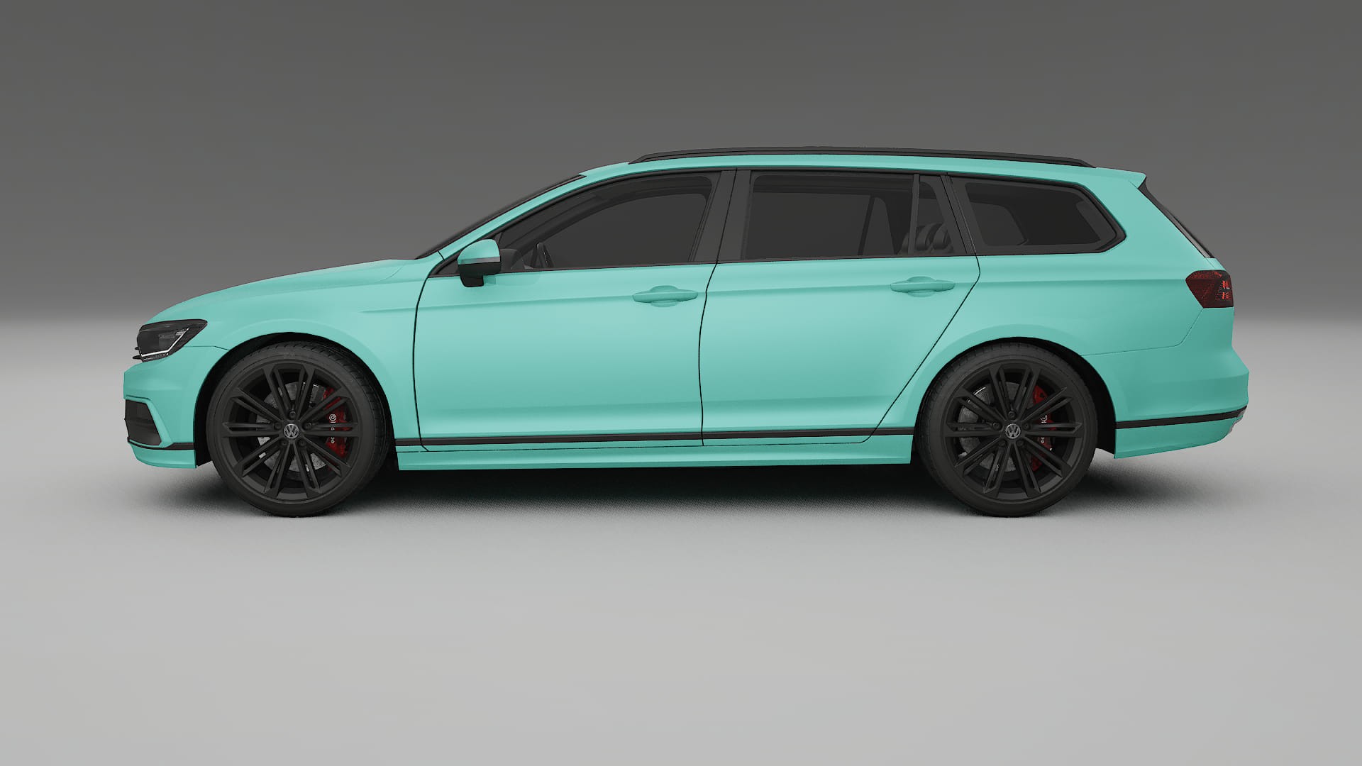 VW Passat Variant R B8 TPU Lackskyddsfilm | FROST Färgskiftande PPF – Komplett Förskuret Kit