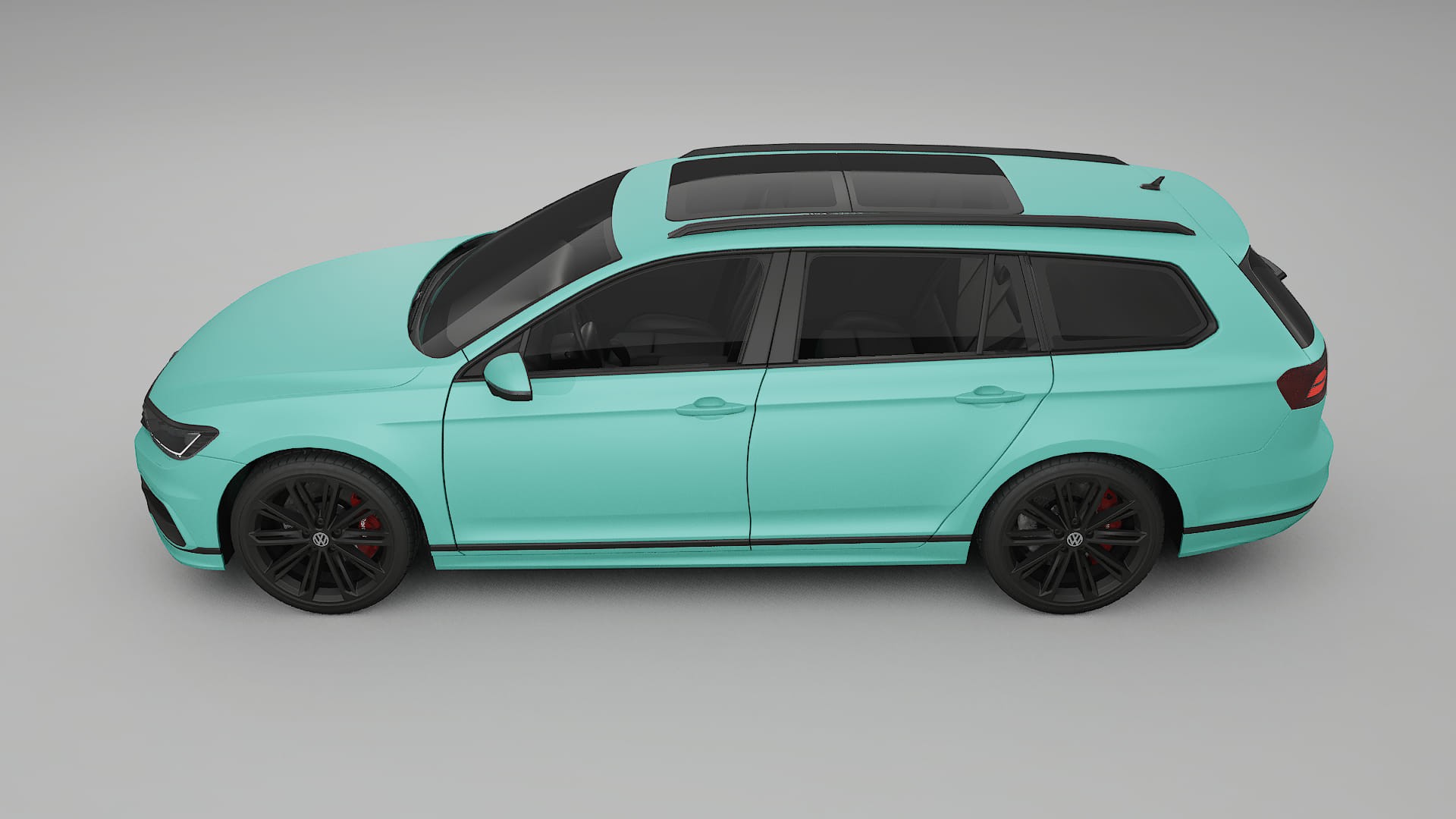 VW Passat Variant R B8 TPU Lackskyddsfilm | FROST Färgskiftande PPF – Komplett Förskuret Kit