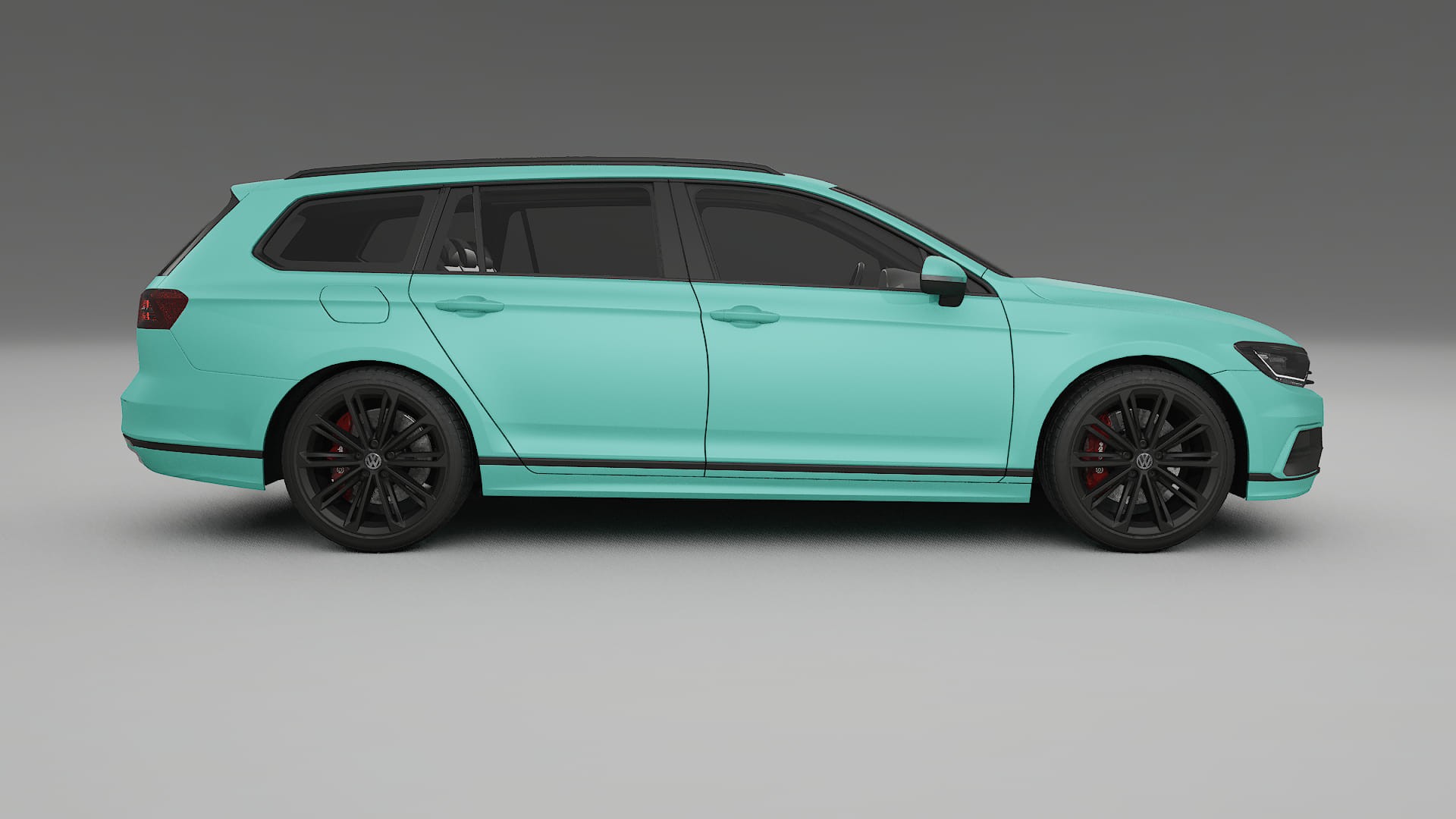 VW Passat Variant R B8 TPU Lackskyddsfilm | FROST Färgskiftande PPF – Komplett Förskuret Kit