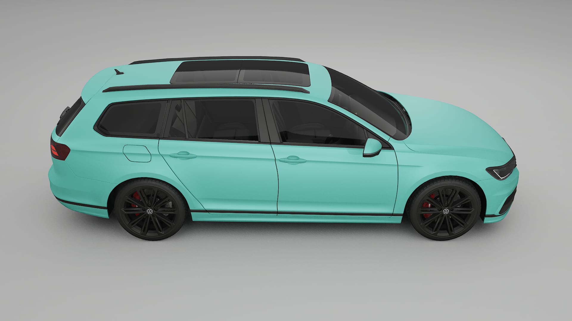 VW Passat Variant R B8 TPU Lackskyddsfilm | FROST Färgskiftande PPF – Komplett Förskuret Kit