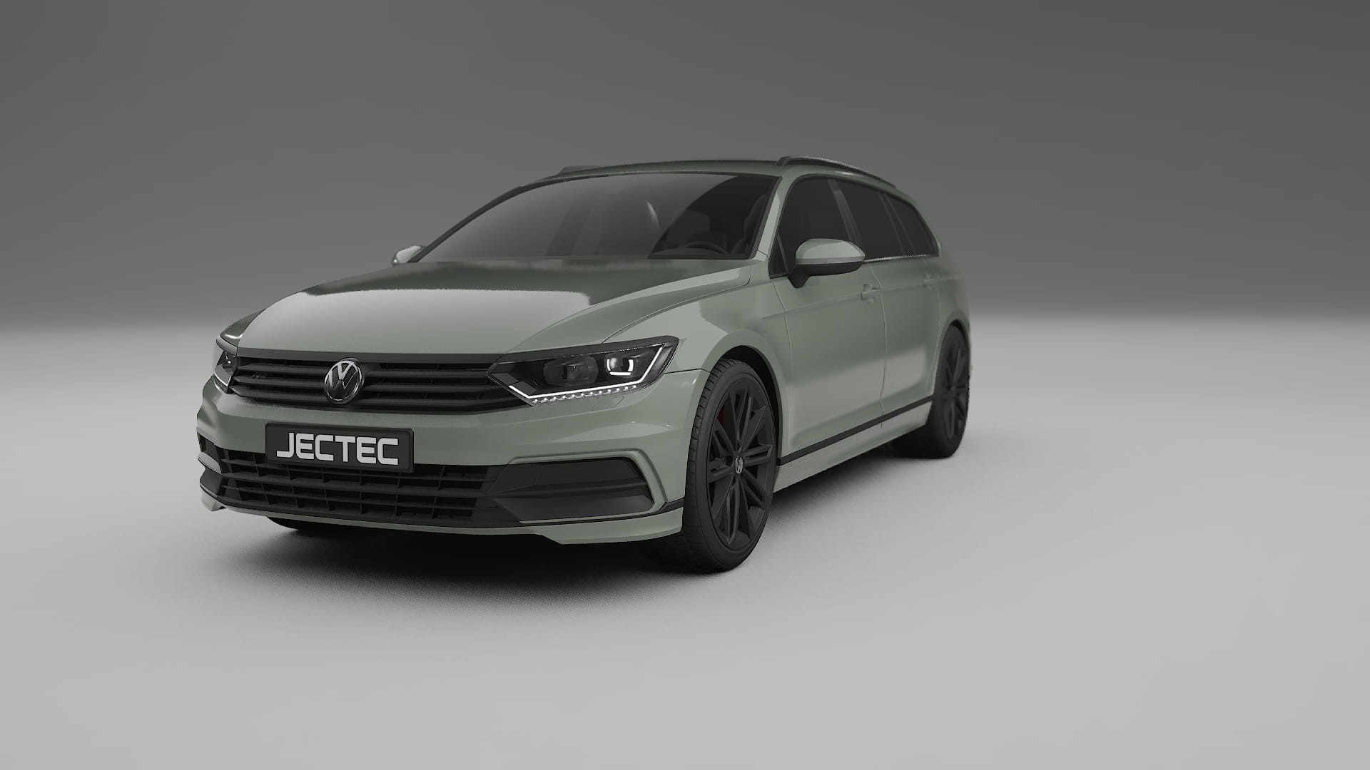 VW Passat Variant R B8 TPU Lackskyddsfilm | SLATE Färgskiftande PPF – Komplett Förskuret Kit