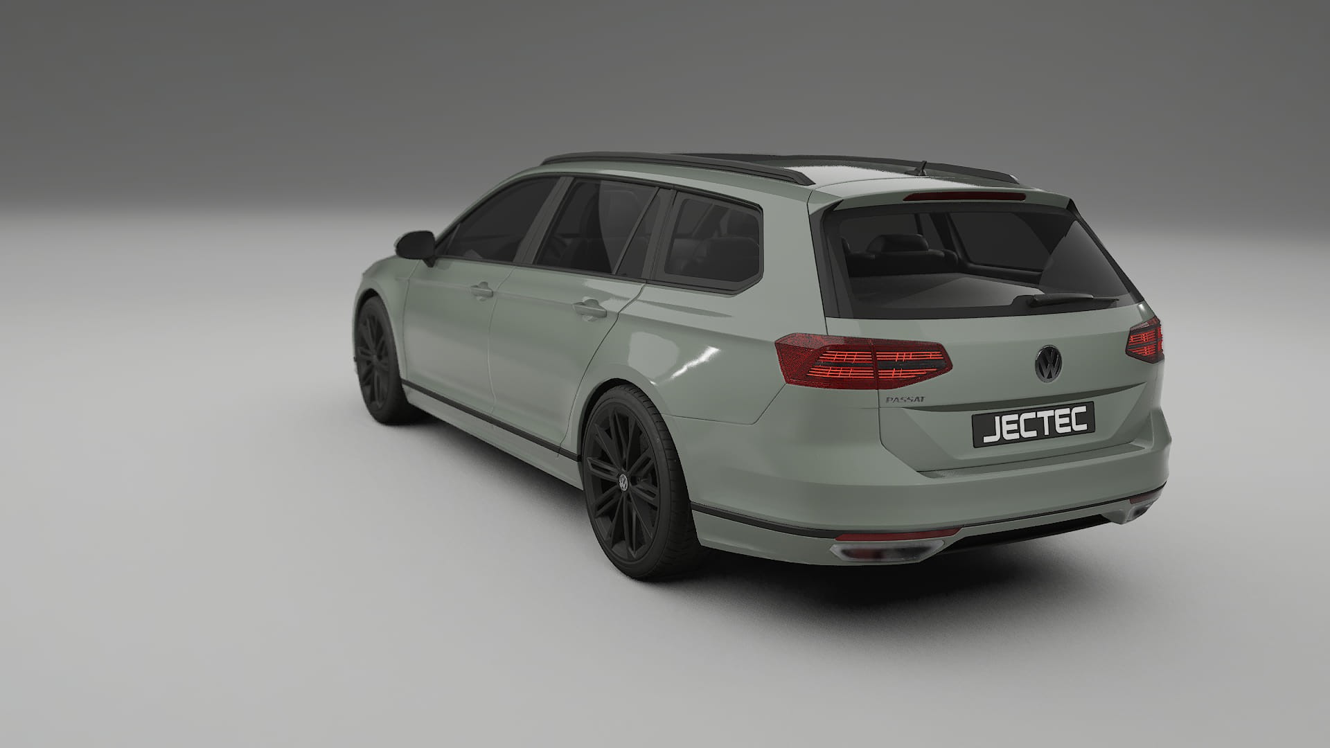 VW Passat Variant R B8 TPU Lackskyddsfilm | SLATE Färgskiftande PPF – Komplett Förskuret Kit