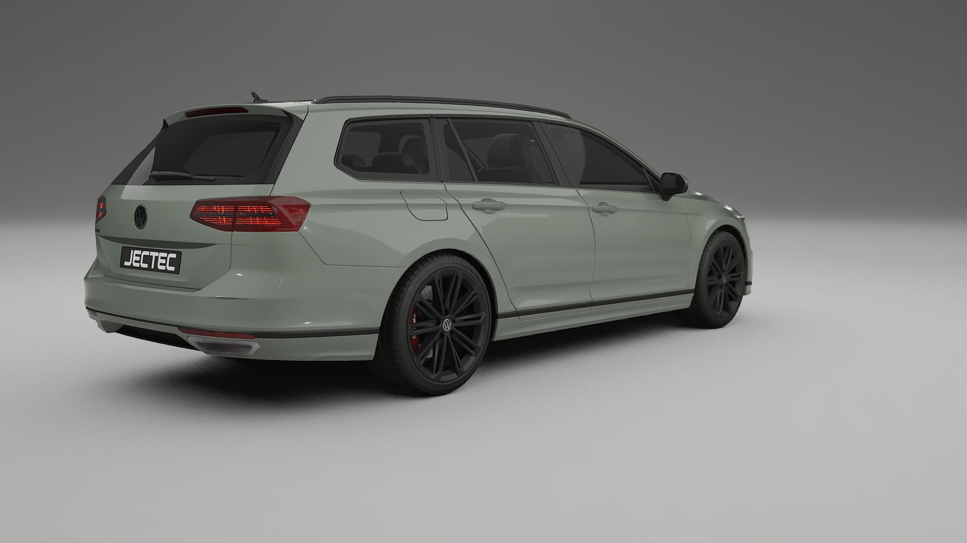 VW Passat Variant R B8 TPU Lackskyddsfilm | SLATE Färgskiftande PPF – Komplett Förskuret Kit