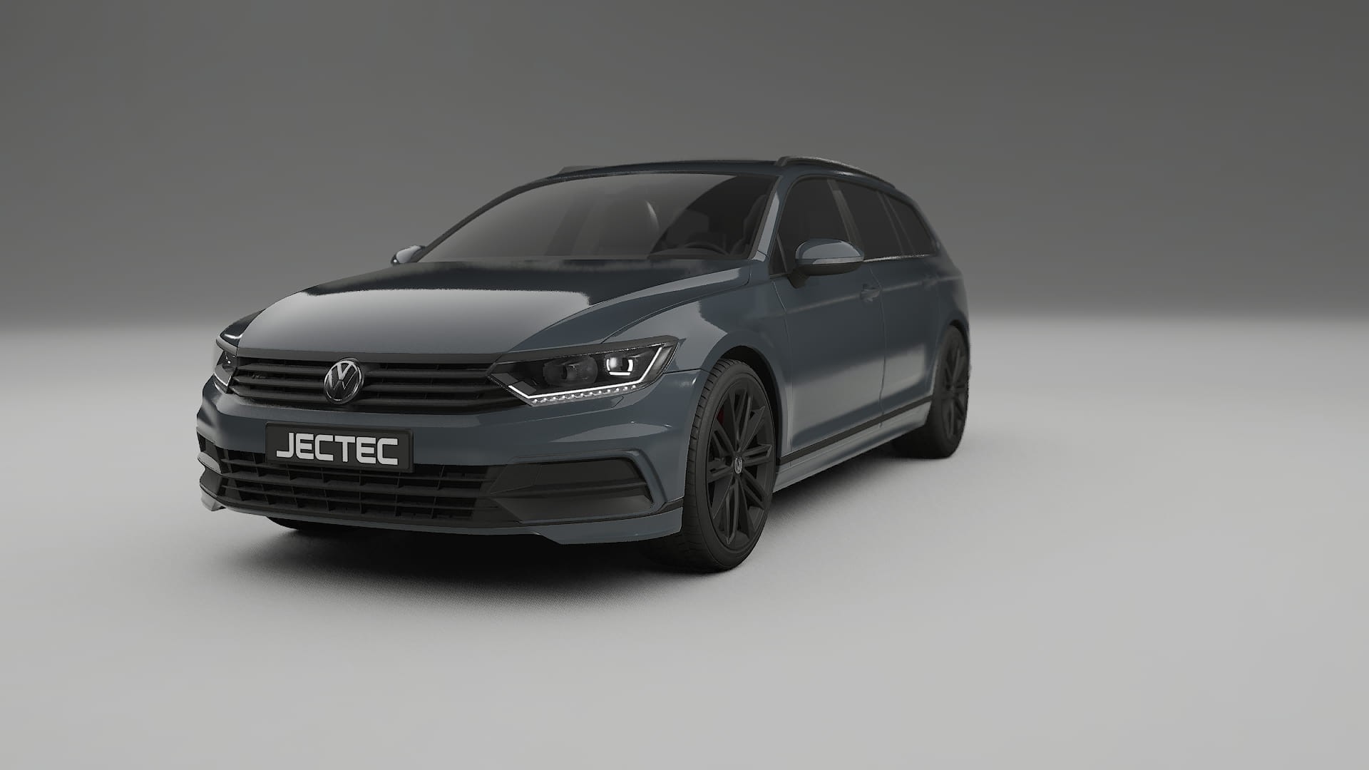 VW Passat Variant R B8 TPU Lackskyddsfilm | GRANITE Färgskiftande PPF – Komplett Förskuret Kit
