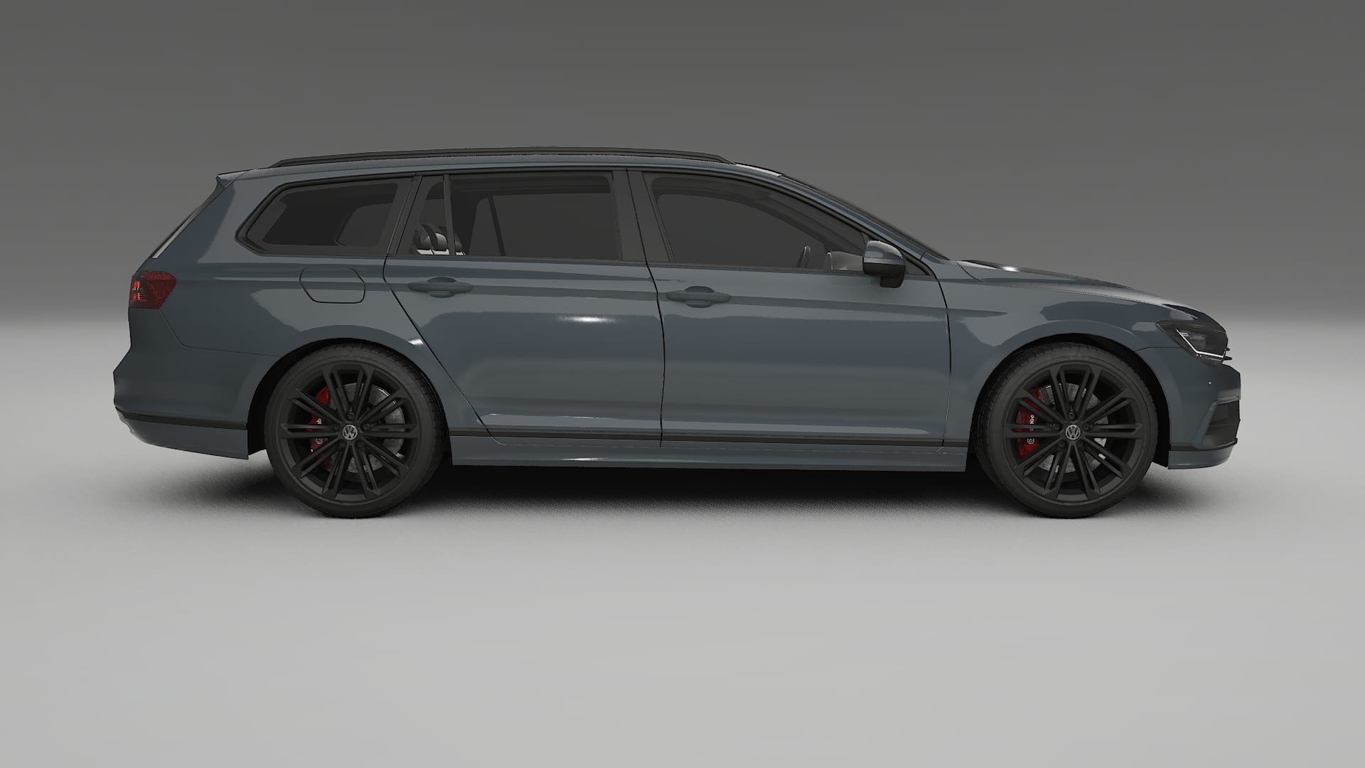 VW Passat Variant R B8 TPU Lackskyddsfilm | GRANITE Färgskiftande PPF – Komplett Förskuret Kit