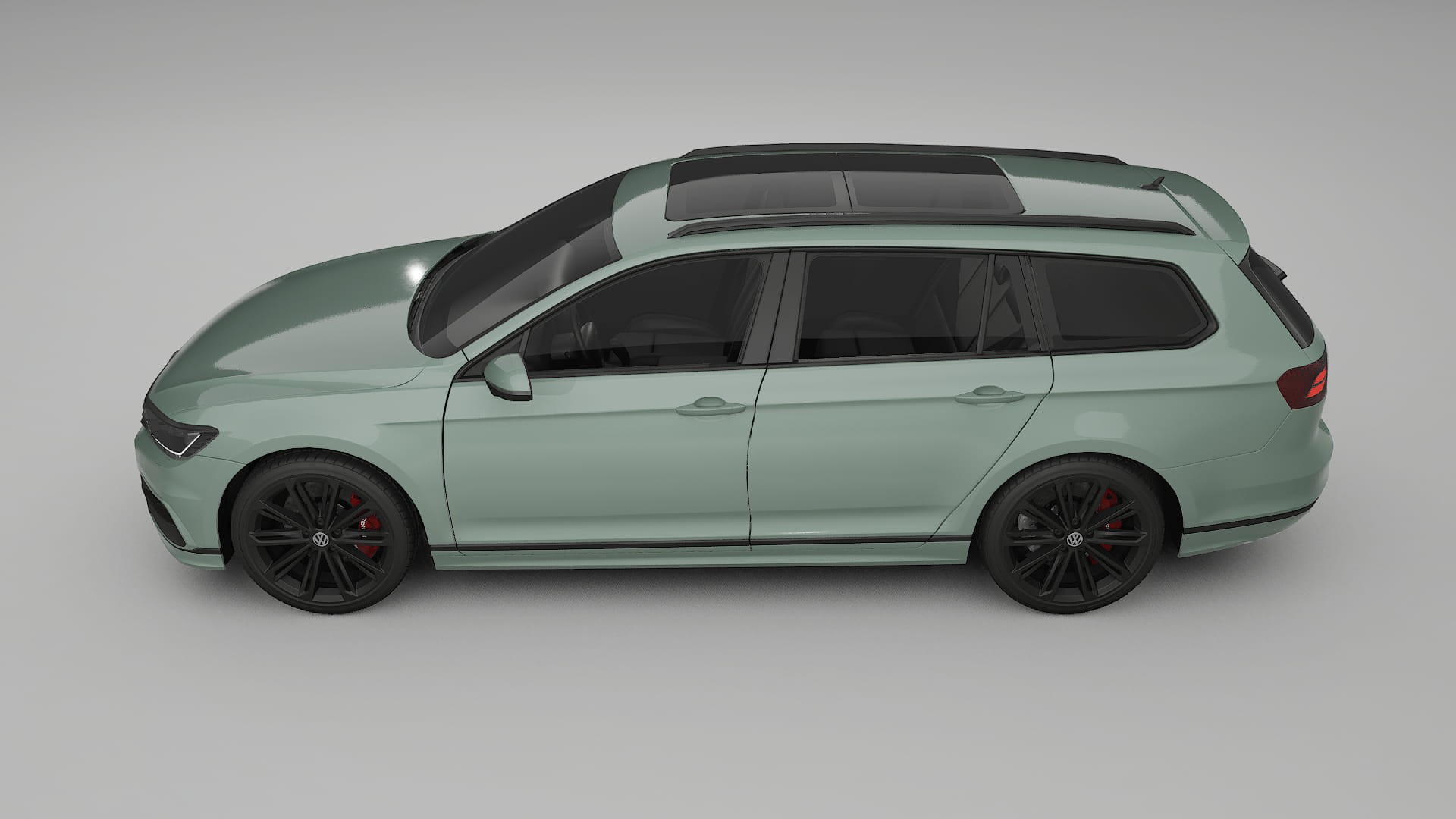 VW Passat Variant R B8 TPU Lackskyddsfilm | CINDER Färgskiftande PPF – Komplett Förskuret Kit