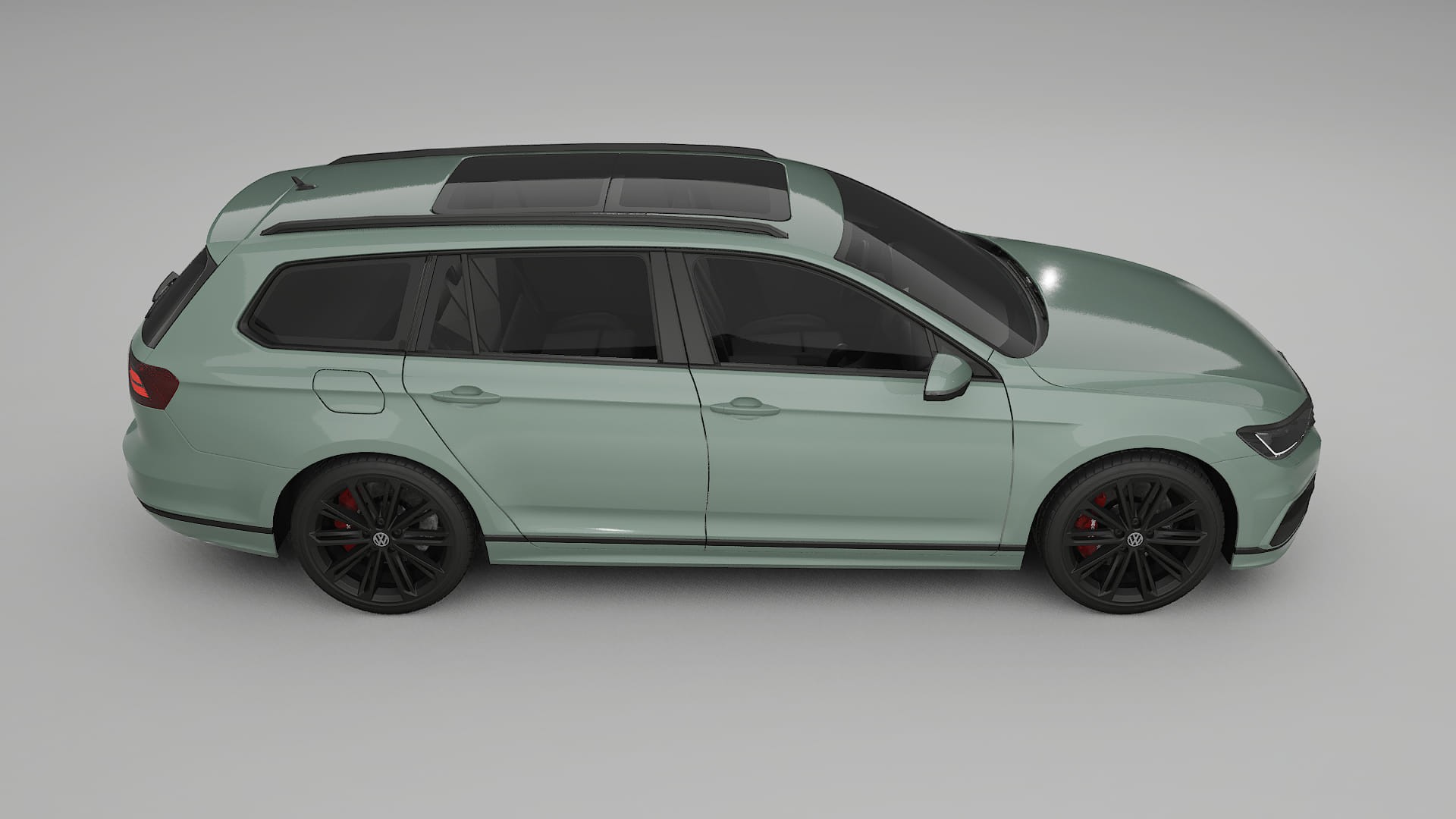 VW Passat Variant R B8 TPU Lackskyddsfilm | CINDER Färgskiftande PPF – Komplett Förskuret Kit