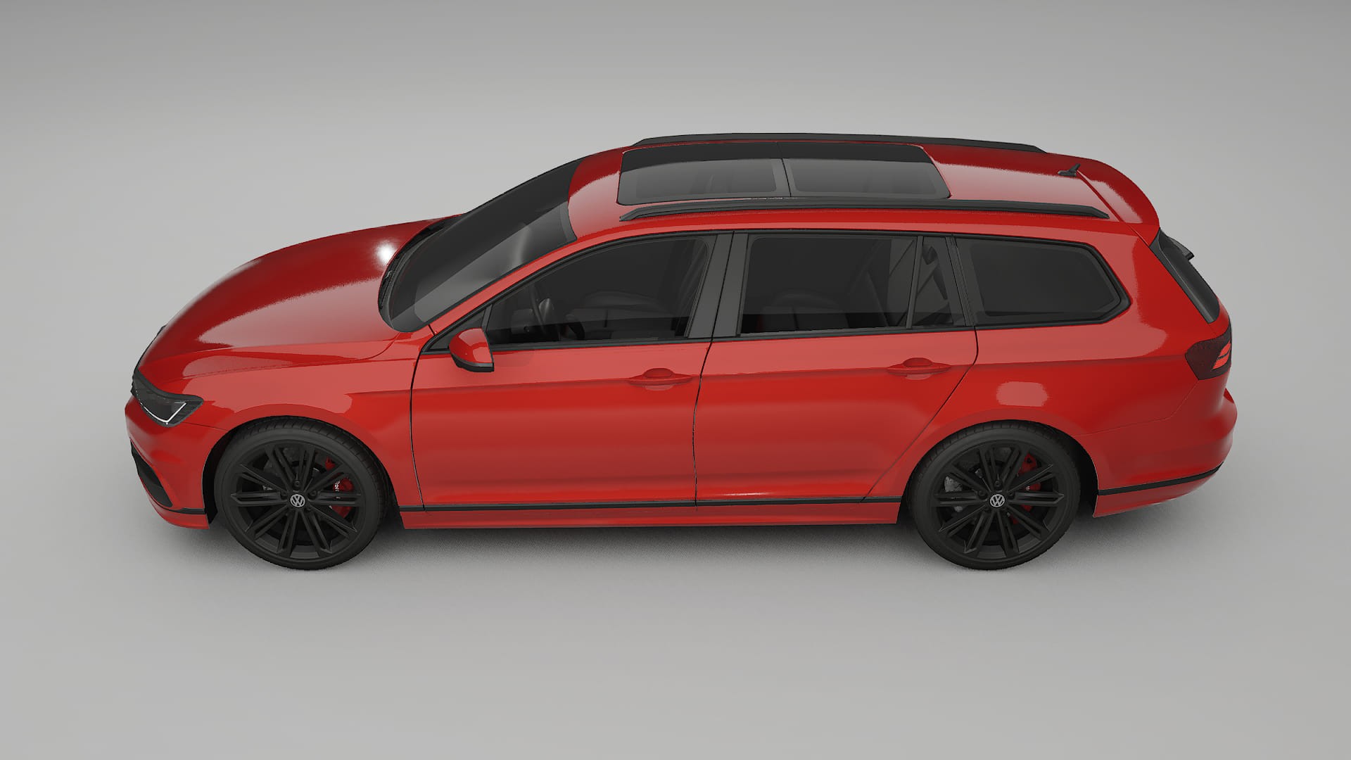 VW Passat Variant R B8 TPU Lackskyddsfilm | BLAZE Färgskiftande PPF – Komplett Förskuret Kit