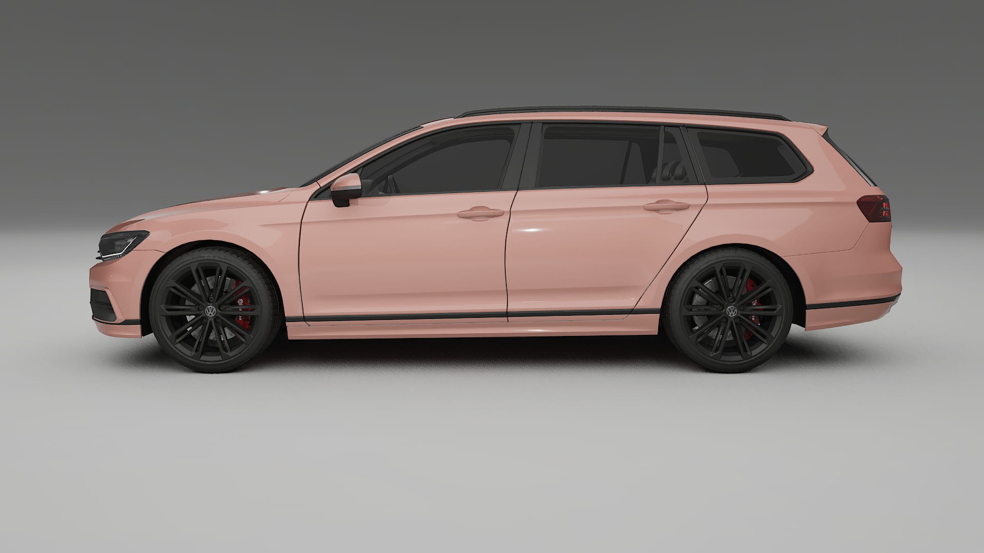 VW Passat Variant R B8 TPU Lackskyddsfilm | BLUSH Färgskiftande PPF – Komplett Förskuret Kit