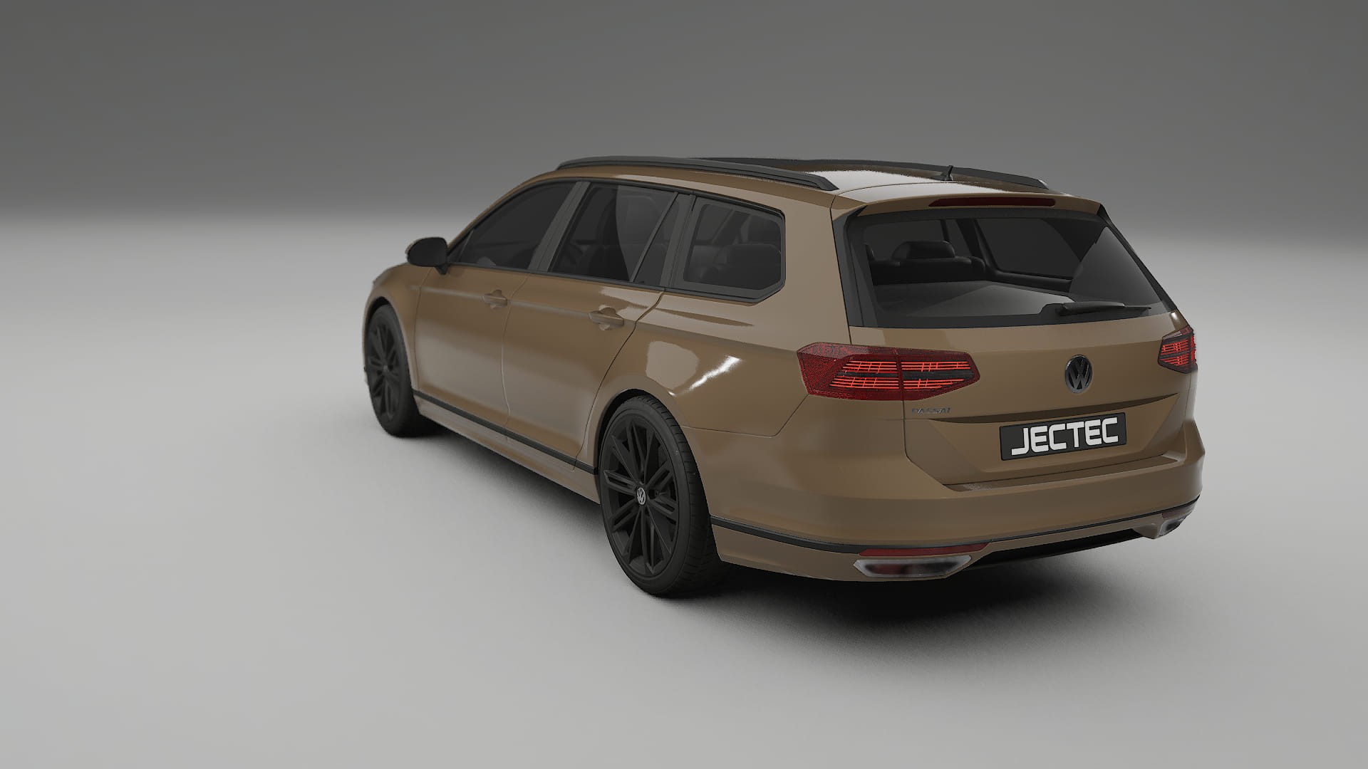 VW Passat Variant R B8 TPU Lackskyddsfilm | SAHARA Färgskiftande PPF – Komplett Förskuret Kit