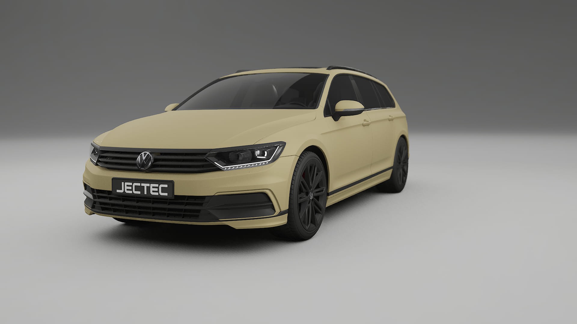VW Passat Variant R B8 TPU Lackskyddsfilm | SAND Färgskiftande PPF – Komplett Förskuret Kit