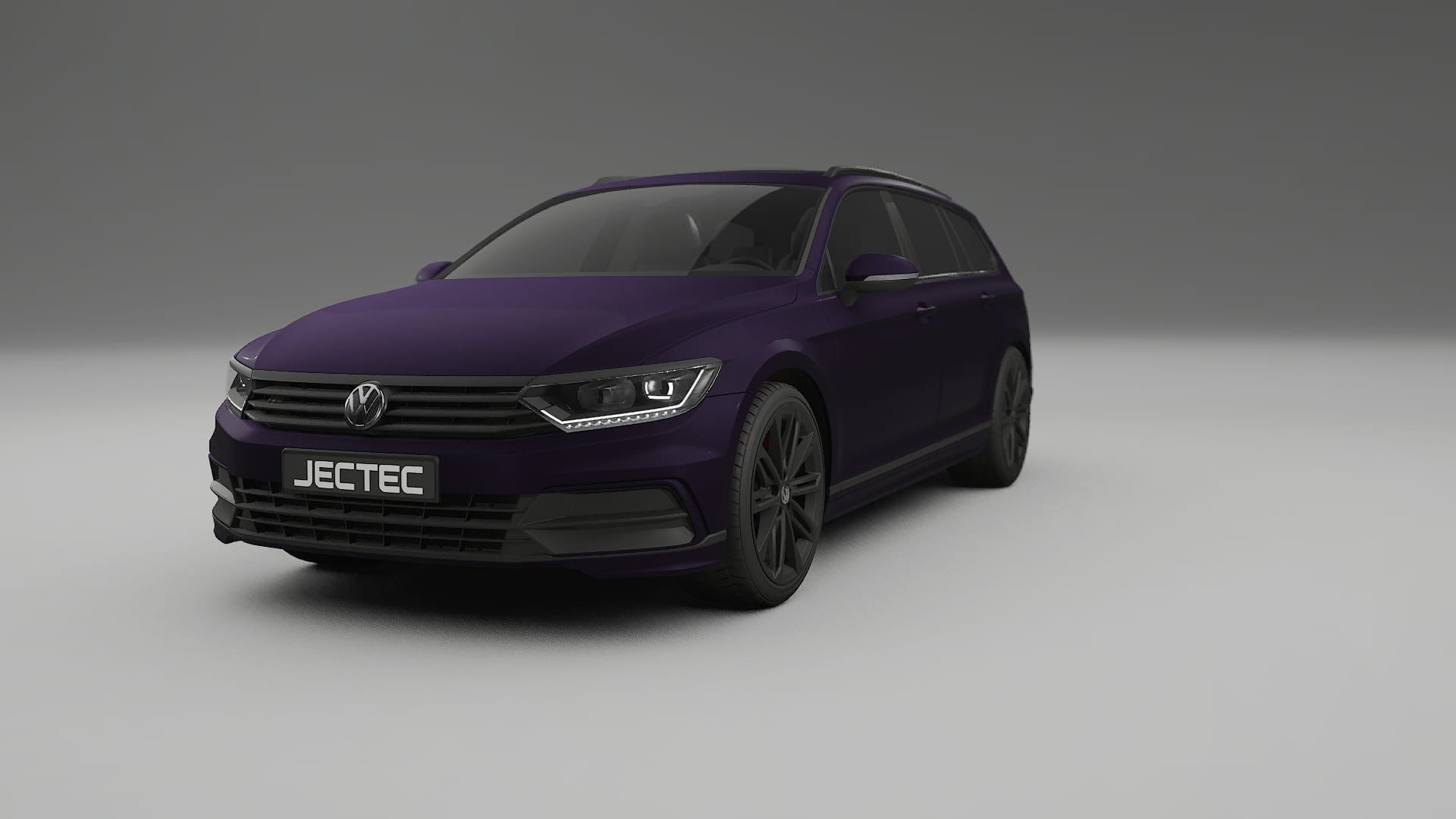 VW Passat Variant R B8 TPU Lackskyddsfilm | VIOLET Färgskiftande PPF – Komplett Förskuret Kit