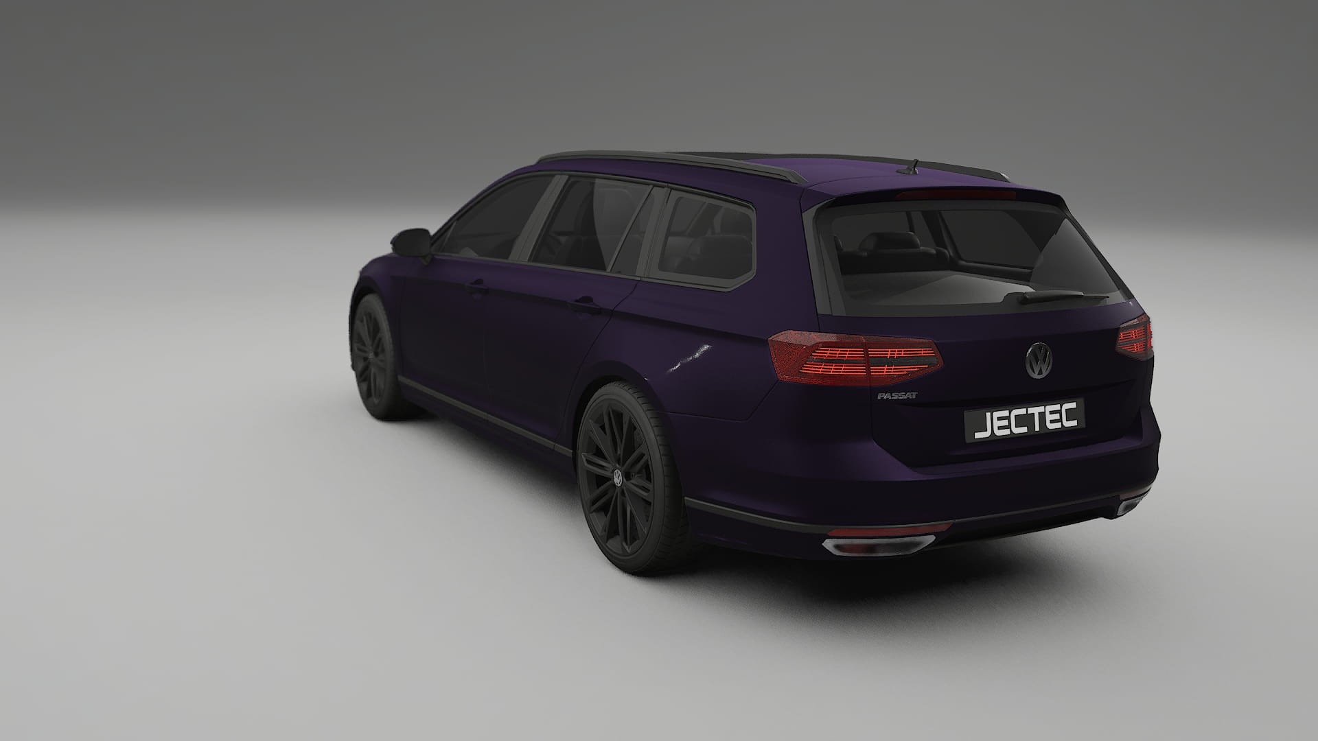 VW Passat Variant R B8 TPU Lackskyddsfilm | VIOLET Färgskiftande PPF – Komplett Förskuret Kit
