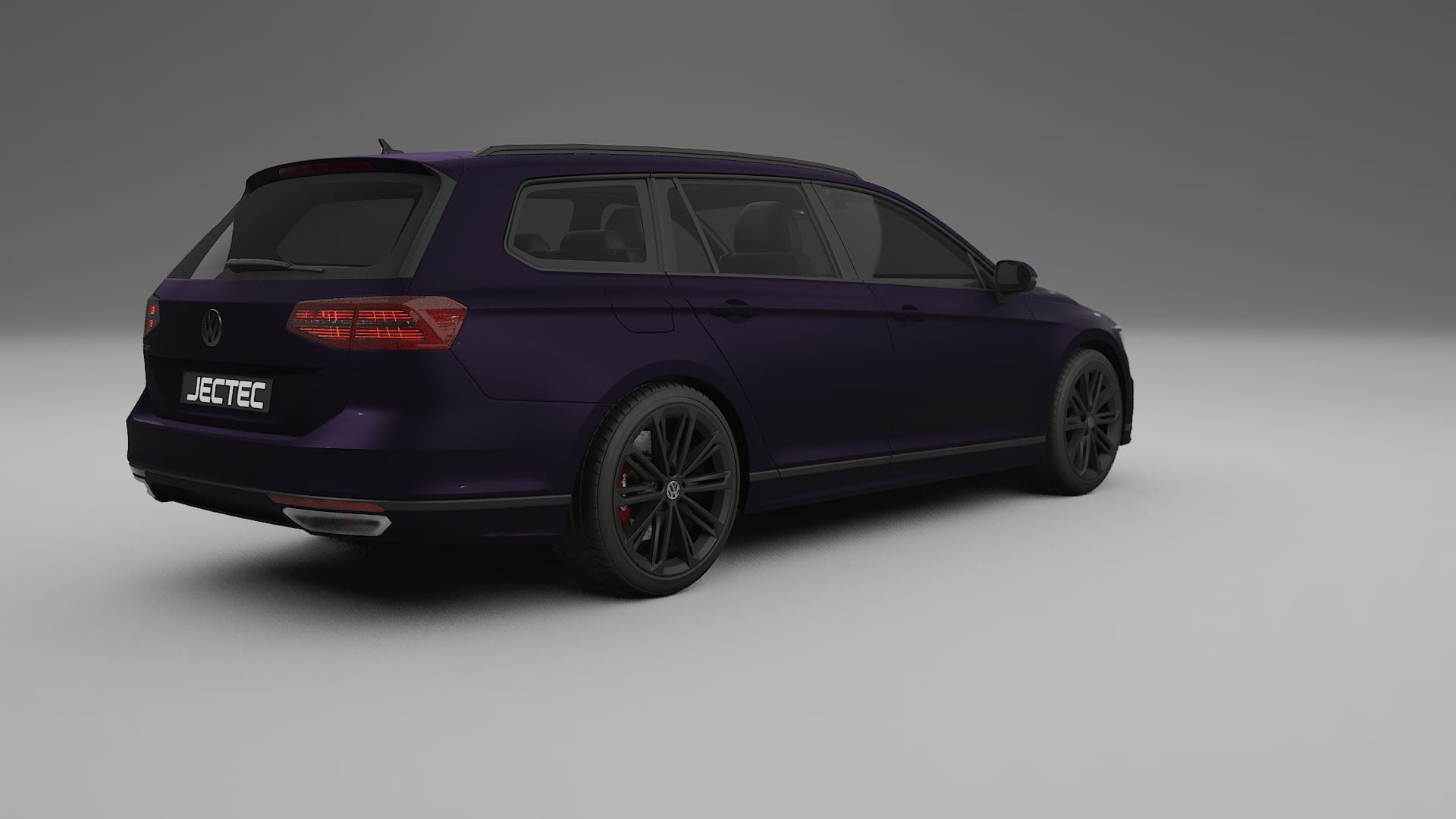 VW Passat Variant R B8 TPU Lackskyddsfilm | VIOLET Färgskiftande PPF – Komplett Förskuret Kit