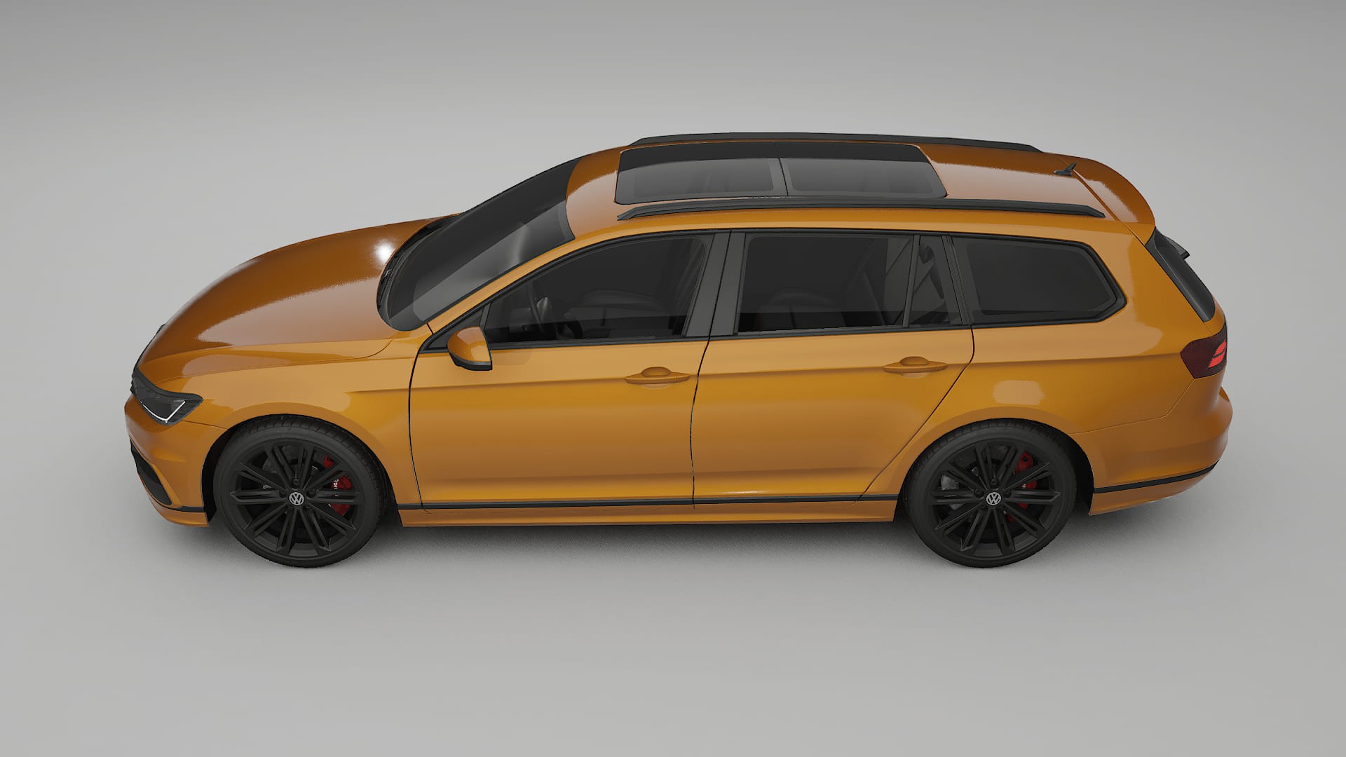 VW Passat Variant R B8 TPU Lackskyddsfilm | DAISY Färgskiftande PPF – Komplett Förskuret Kit