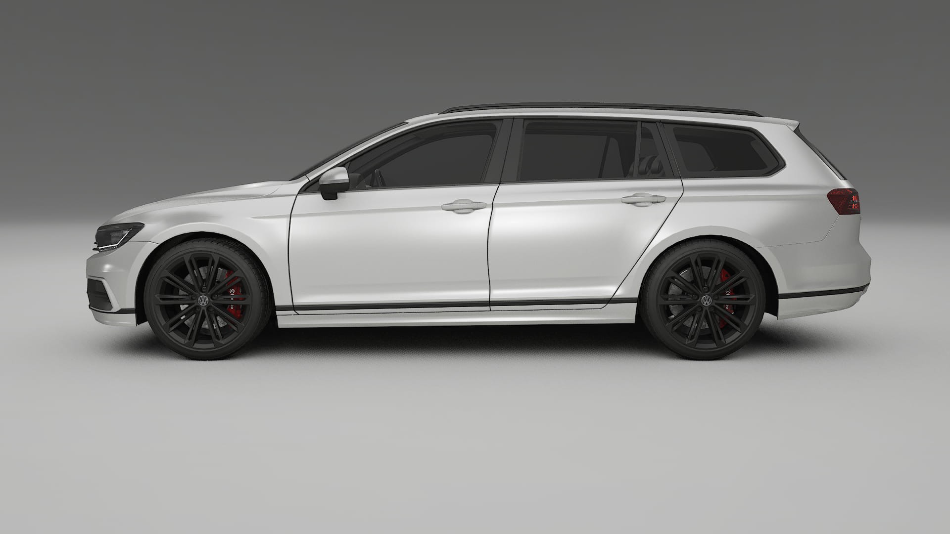 VW Passat Variant R B8 TPU Lackskyddsfilm | OPAL Färgskiftande PPF – Komplett Förskuret Kit