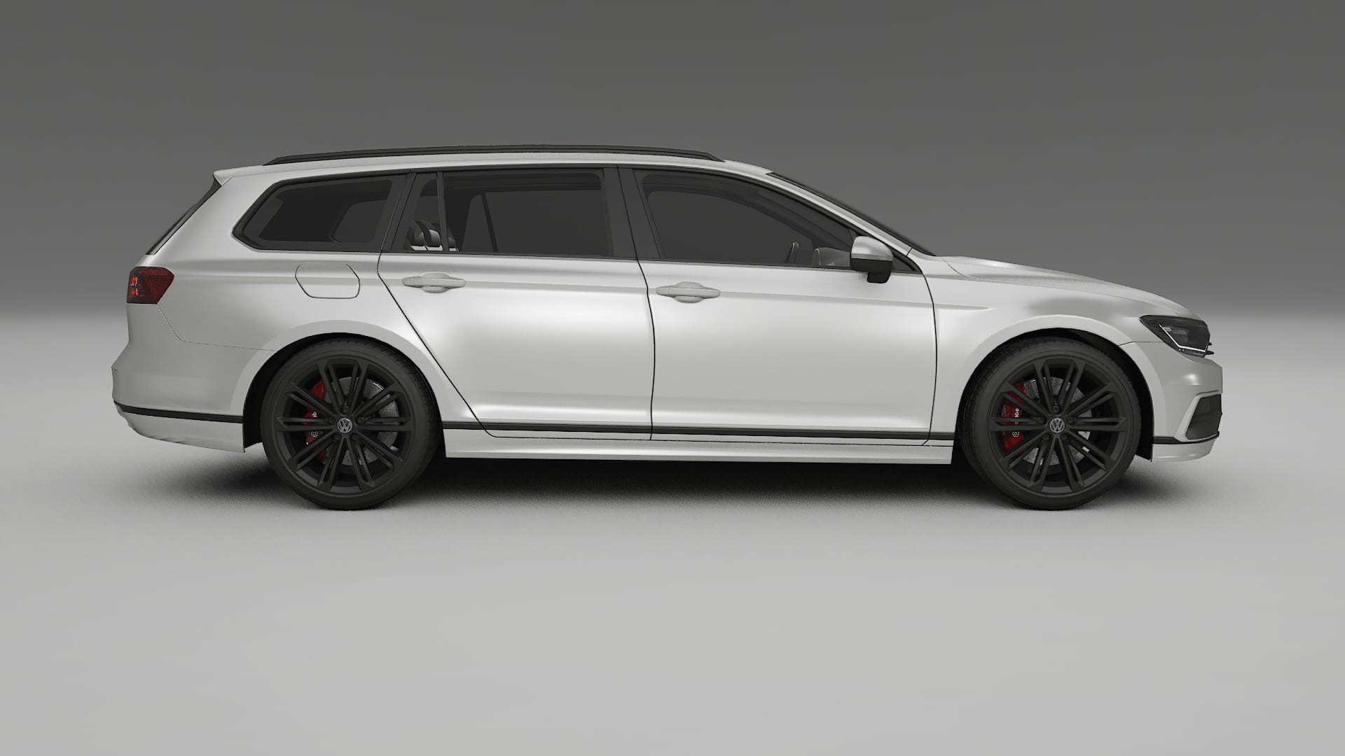 VW Passat Variant R B8 TPU Lackskyddsfilm | OPAL Färgskiftande PPF – Komplett Förskuret Kit