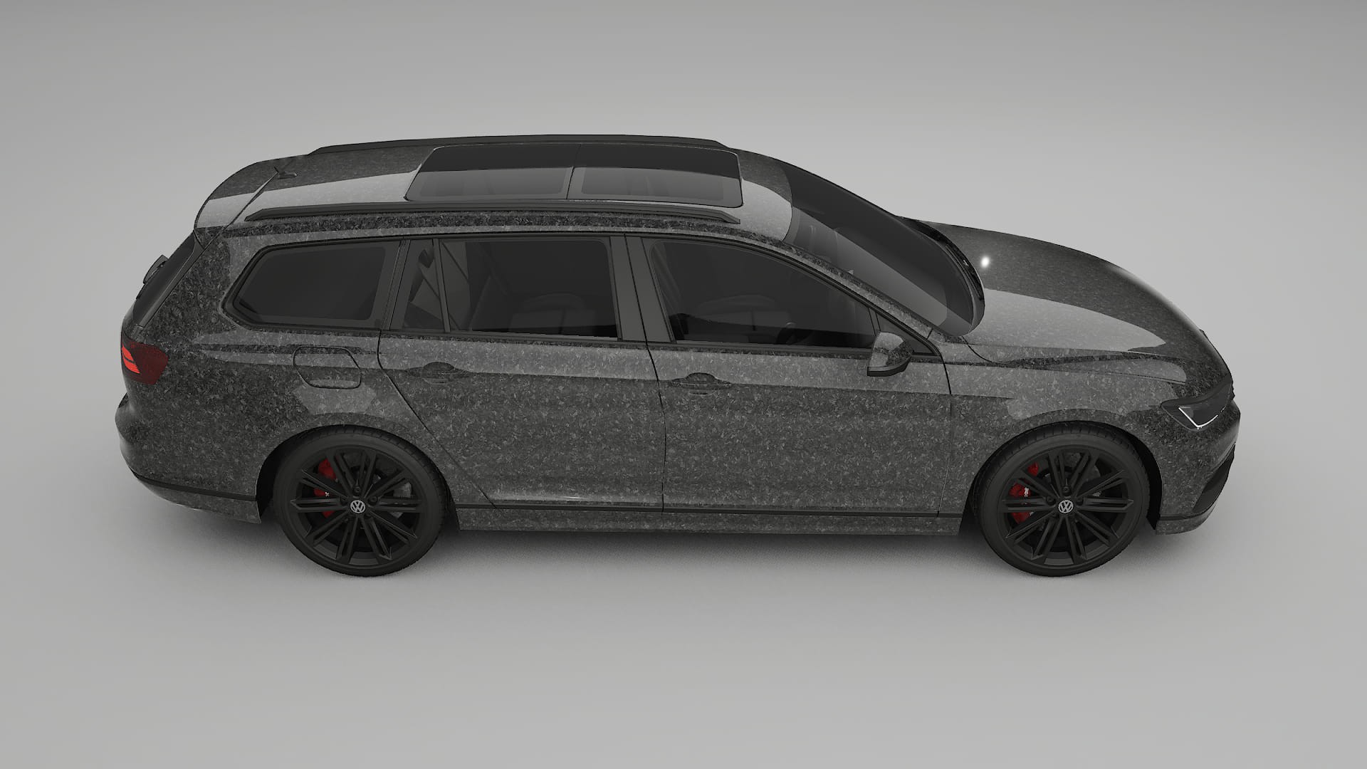 VW Passat Variant R B8 TPU Lackskyddsfilm | FORGED S Färgskiftande PPF – Komplett Förskuret Kit