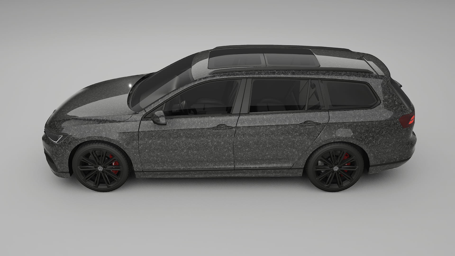 VW Passat Variant R B8 TPU Lackskyddsfilm | FORGED S Färgskiftande PPF – Komplett Förskuret Kit