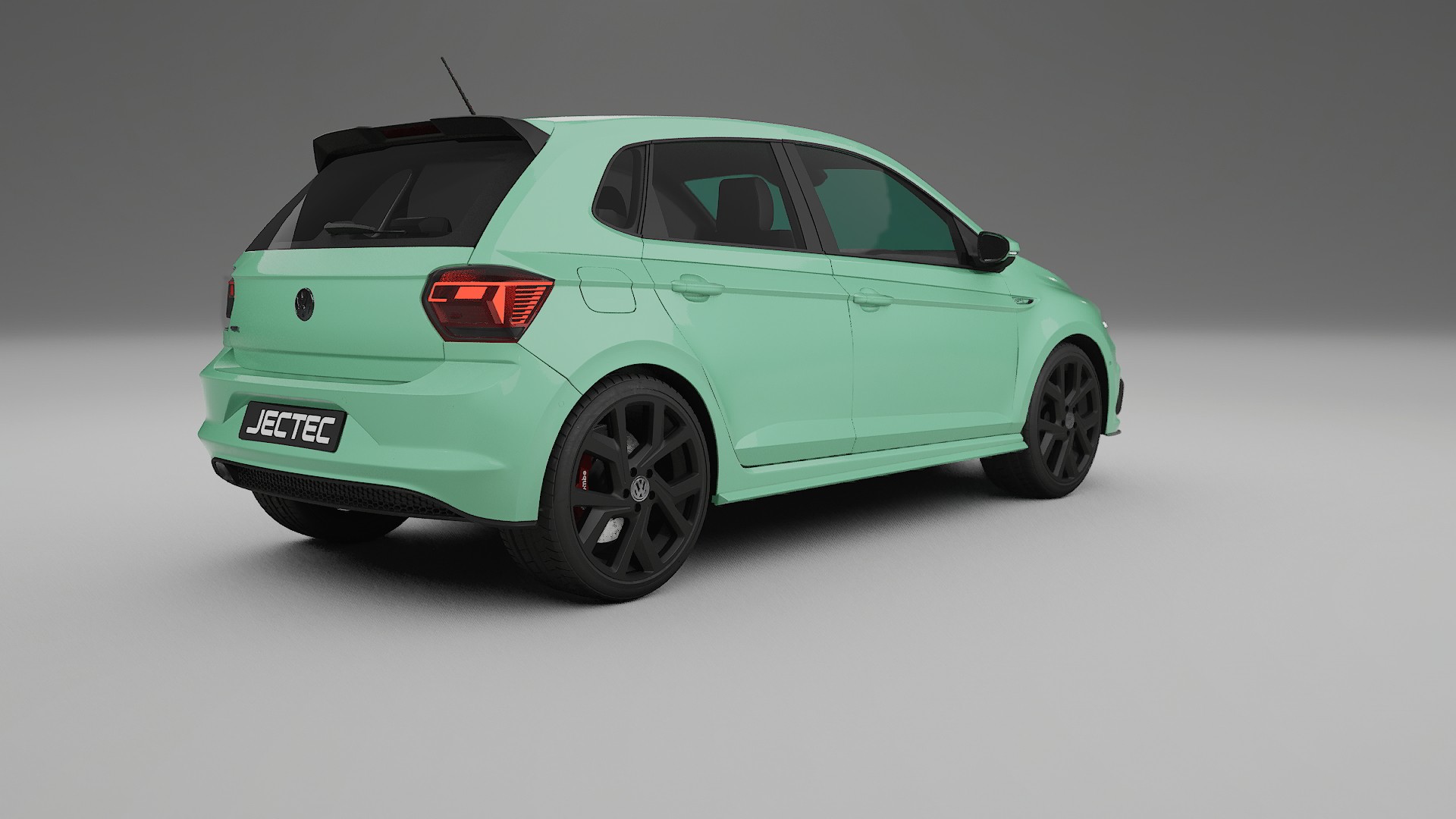 VW Polo GTI VI TPU Lackskyddsfilm | DUSTY Färgskiftande PPF – Komplett Förskuret Kit