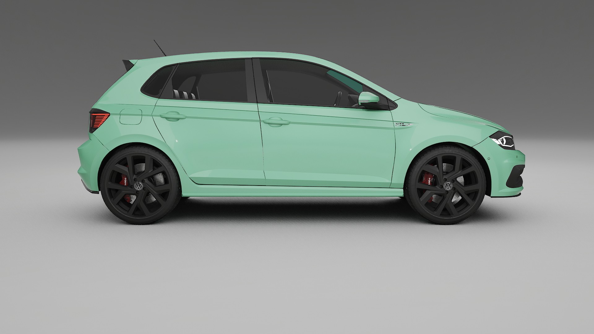 VW Polo GTI VI TPU Lackskyddsfilm | DUSTY Färgskiftande PPF – Komplett Förskuret Kit