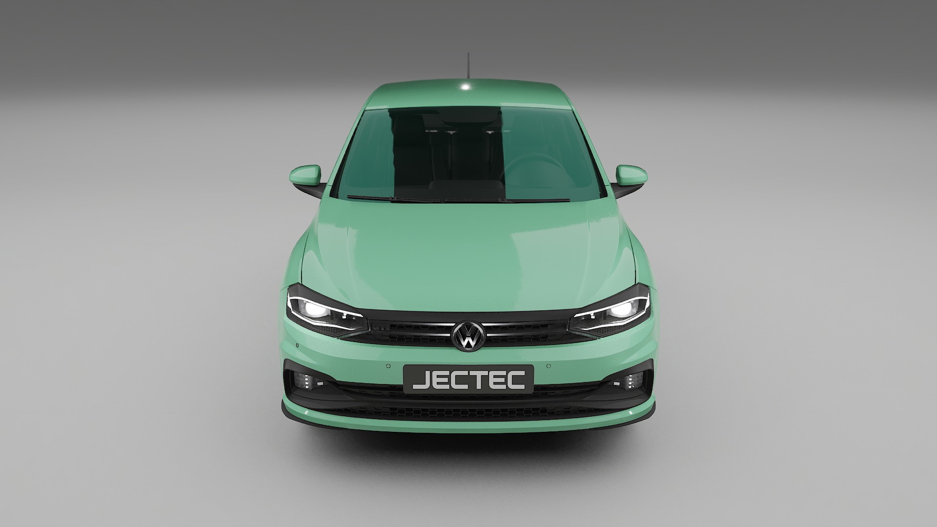 VW Polo GTI VI TPU Lackskyddsfilm | DUSTY Färgskiftande PPF – Komplett Förskuret Kit