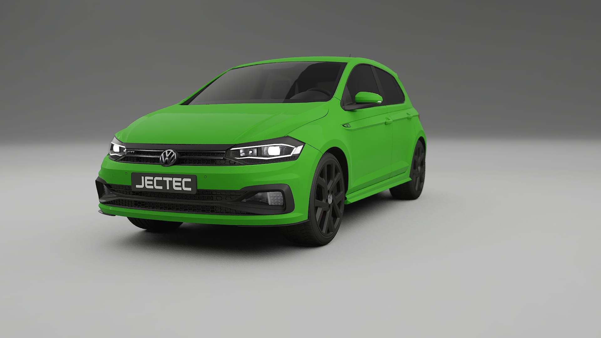 VW Polo GTI VI TPU Lackskyddsfilm | VENOM Färgskiftande PPF – Komplett Förskuret Kit