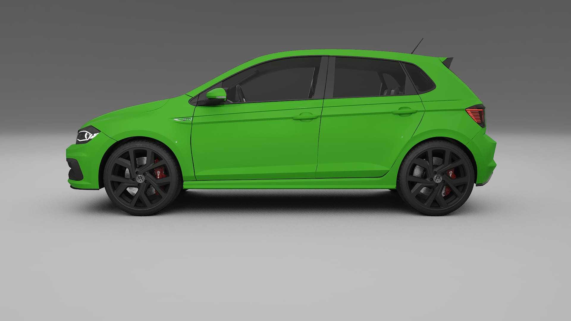 VW Polo GTI VI TPU Lackskyddsfilm | VENOM Färgskiftande PPF – Komplett Förskuret Kit