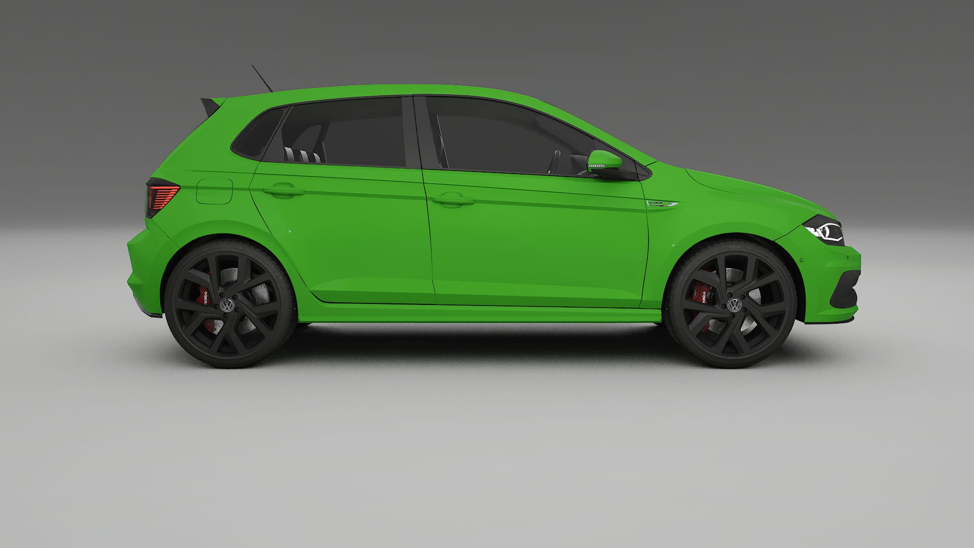 VW Polo GTI VI TPU Lackskyddsfilm | VENOM Färgskiftande PPF – Komplett Förskuret Kit