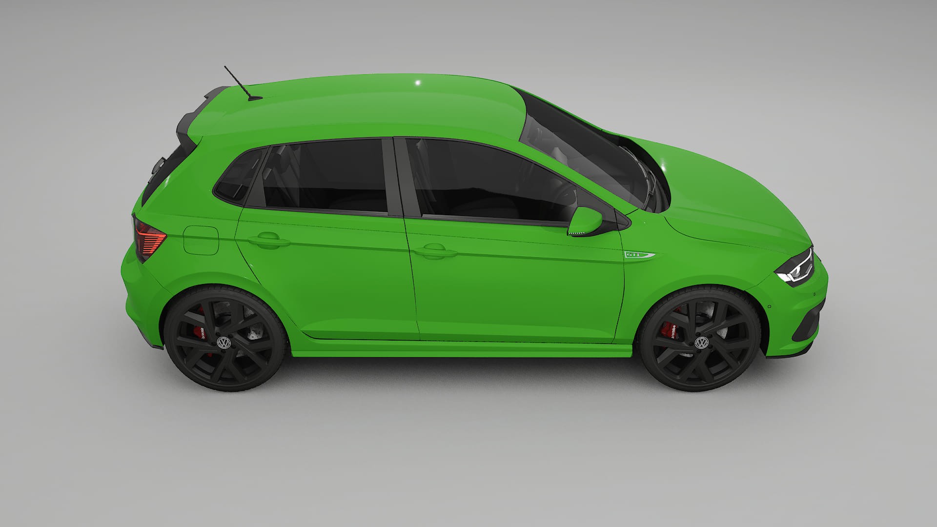 VW Polo GTI VI TPU Lackskyddsfilm | VENOM Färgskiftande PPF – Komplett Förskuret Kit