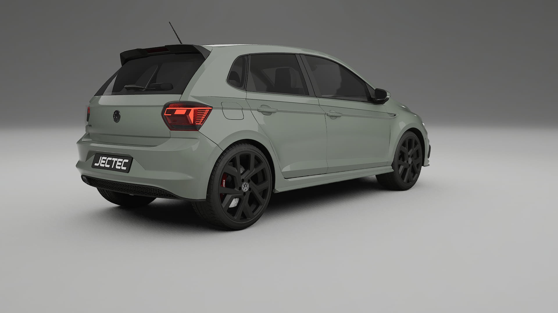 VW Polo GTI VI TPU Lackskyddsfilm | SLATE Färgskiftande PPF – Komplett Förskuret Kit