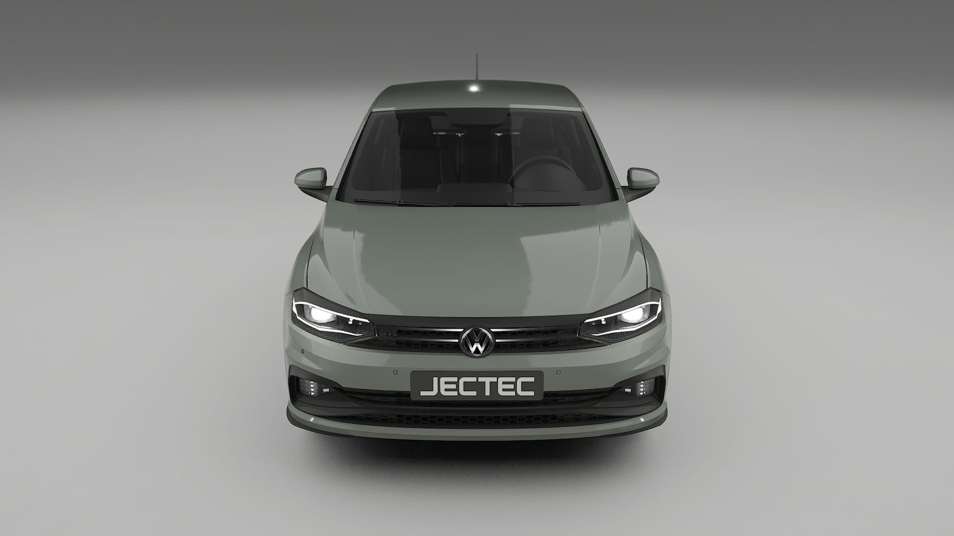 VW Polo GTI VI TPU Lackskyddsfilm | SLATE Färgskiftande PPF – Komplett Förskuret Kit